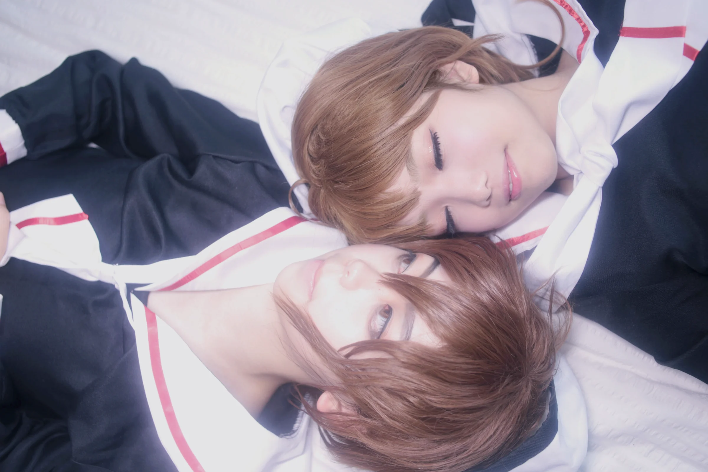 魔卡少女樱 小樱&小狼COS写真