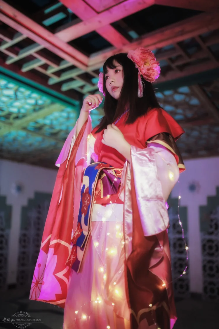 阴阳师 樱花妖COS写真