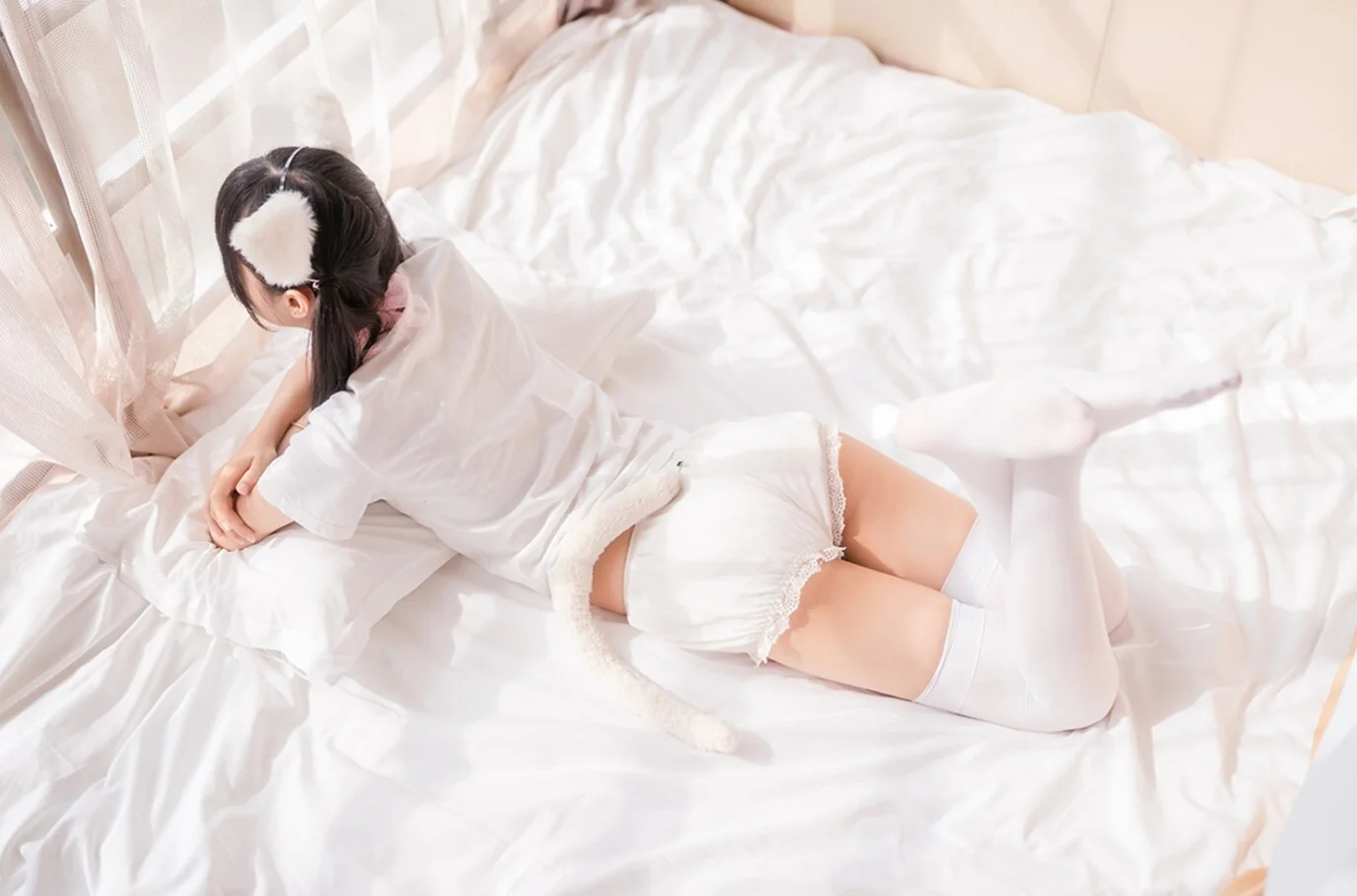 微博萌妹@木棉棉OwO 90套写真