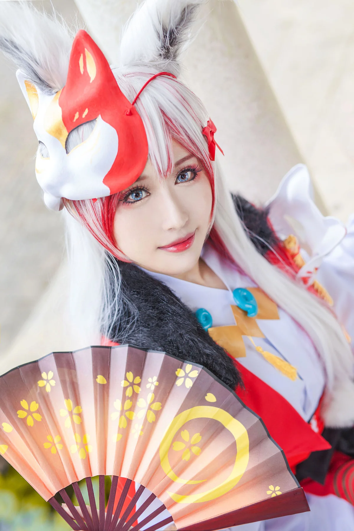 阴阳师手游 妖狐COS写真