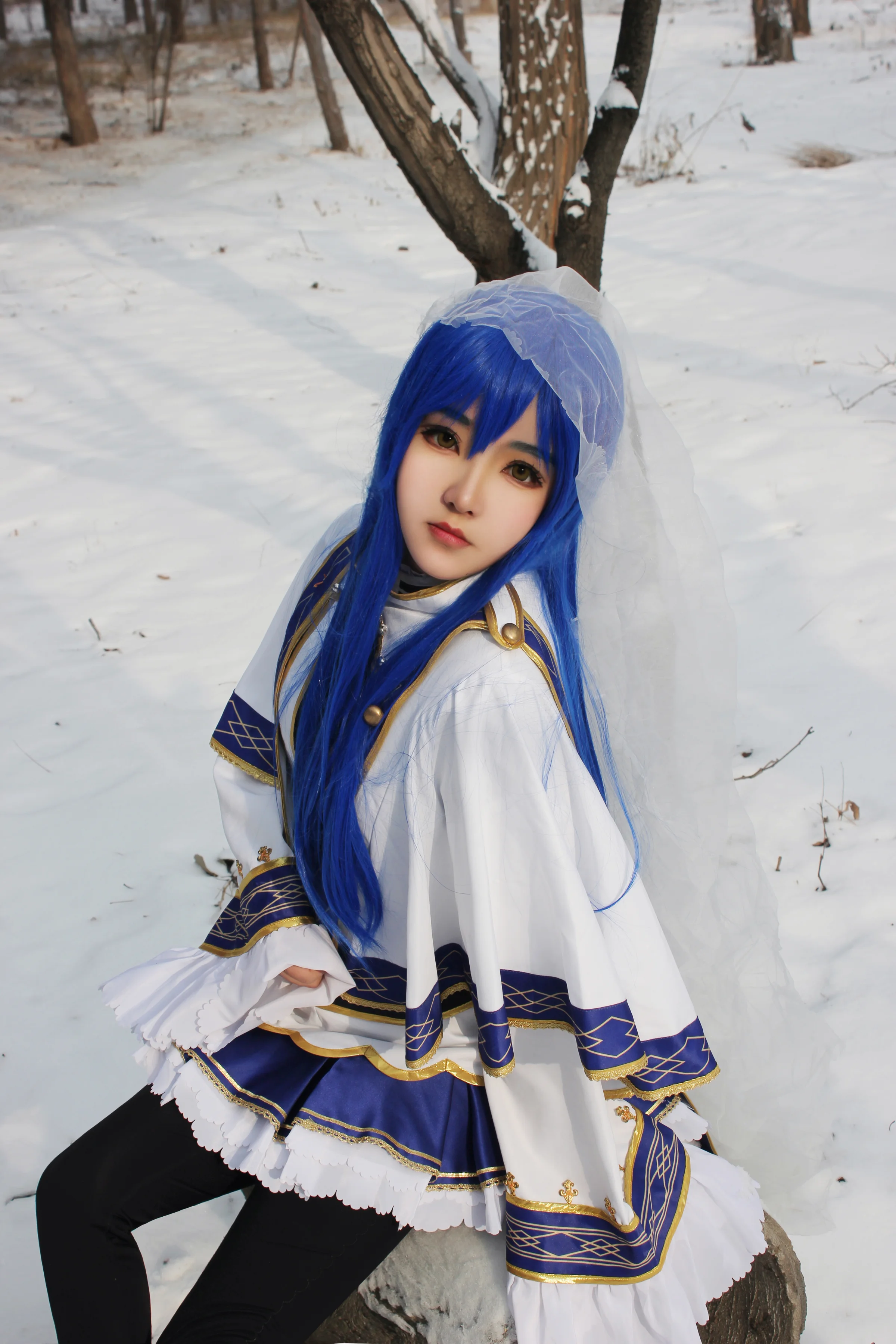 TYA事务所 LOVELIVE 园田海未 修女COS写真