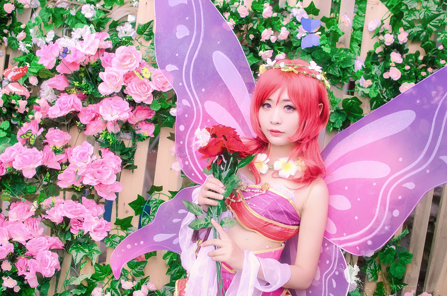 Love Live！花妖精真姬COS写真