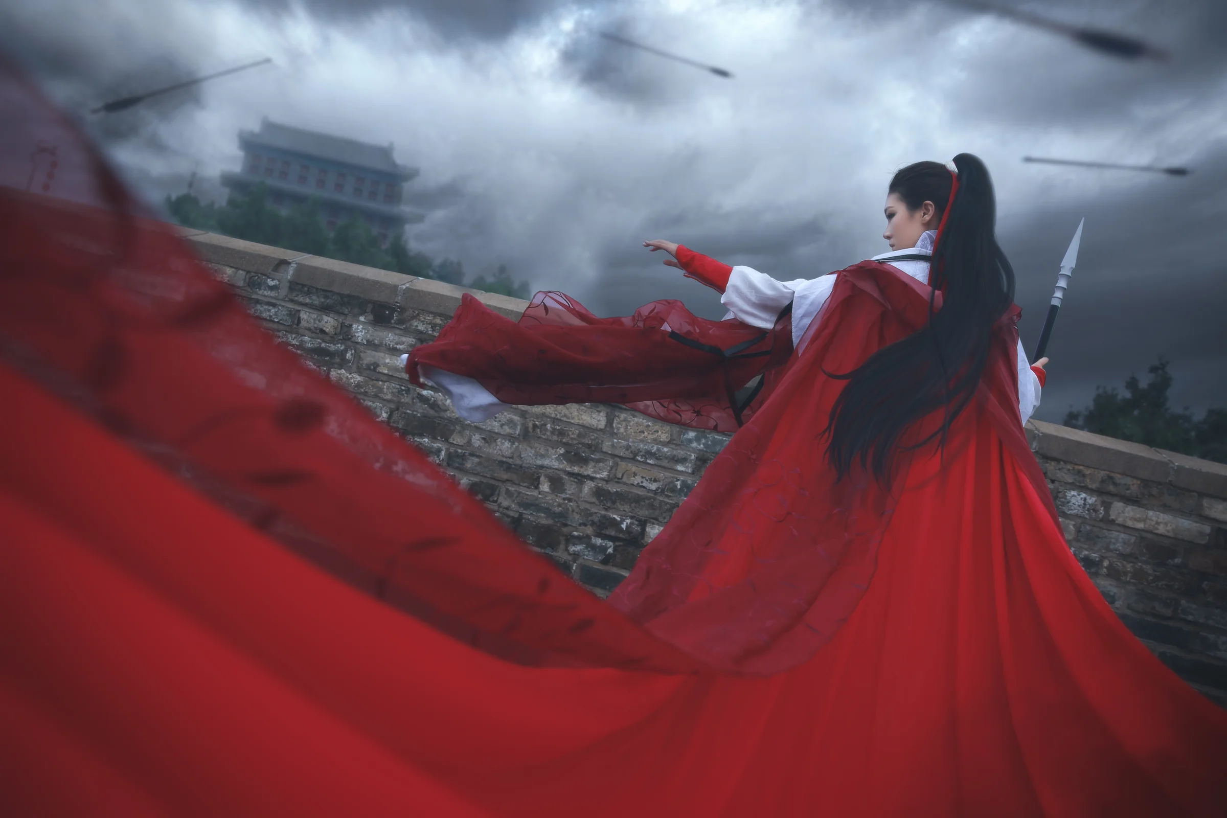 《风起天阑》谢婉COS写真