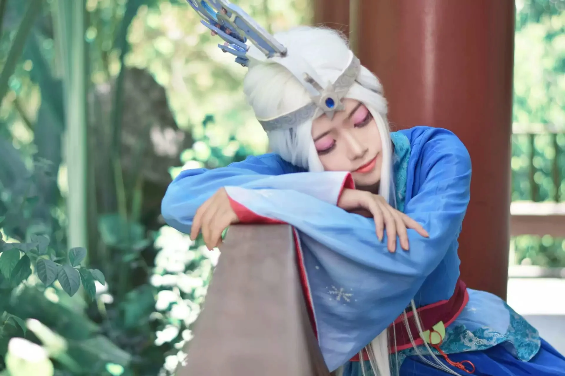 秦时明月雪女COS写真