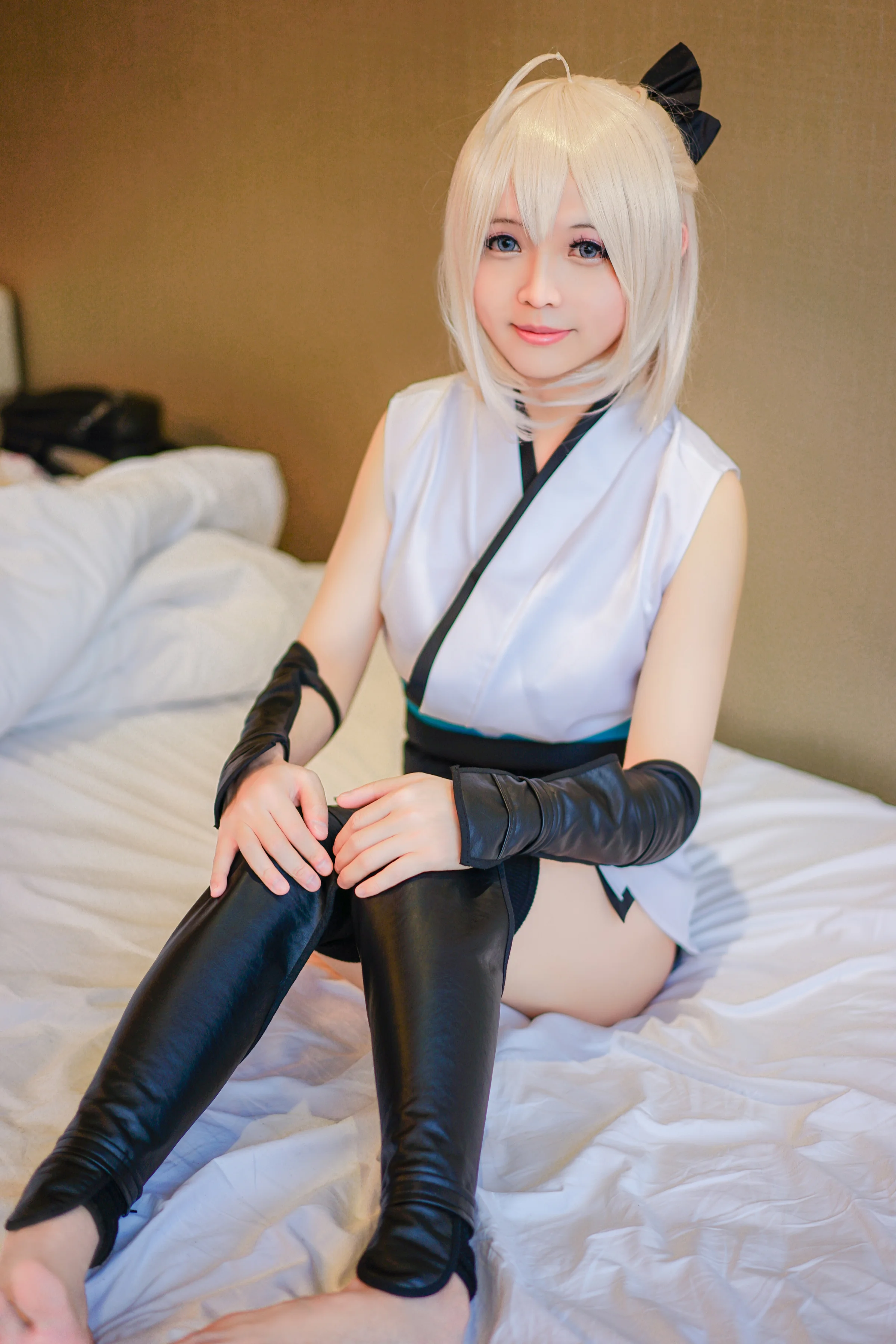 【fate grand order】冲田总司COS写真
