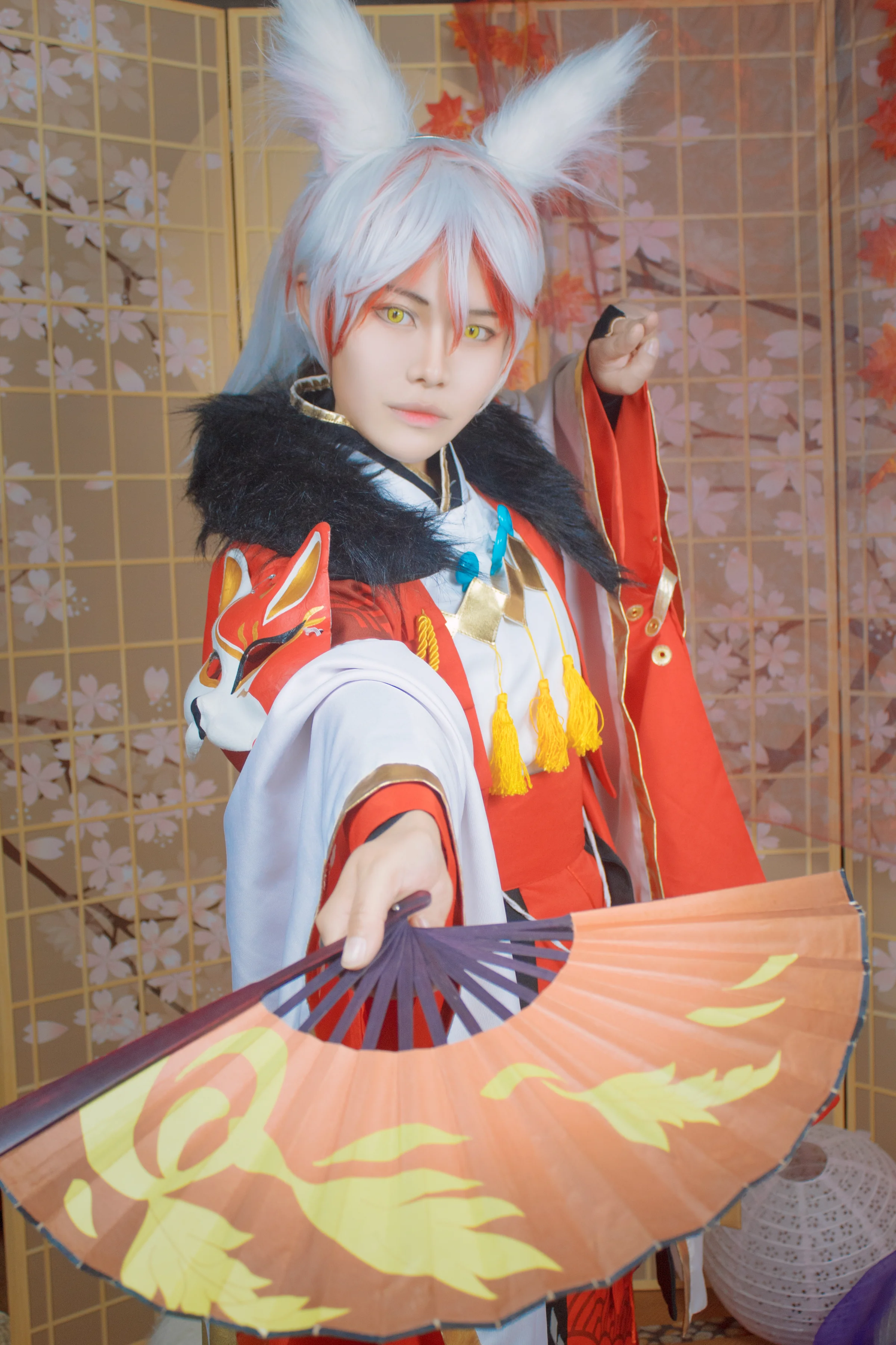 阴阳师妖狐风雅之士COS写真