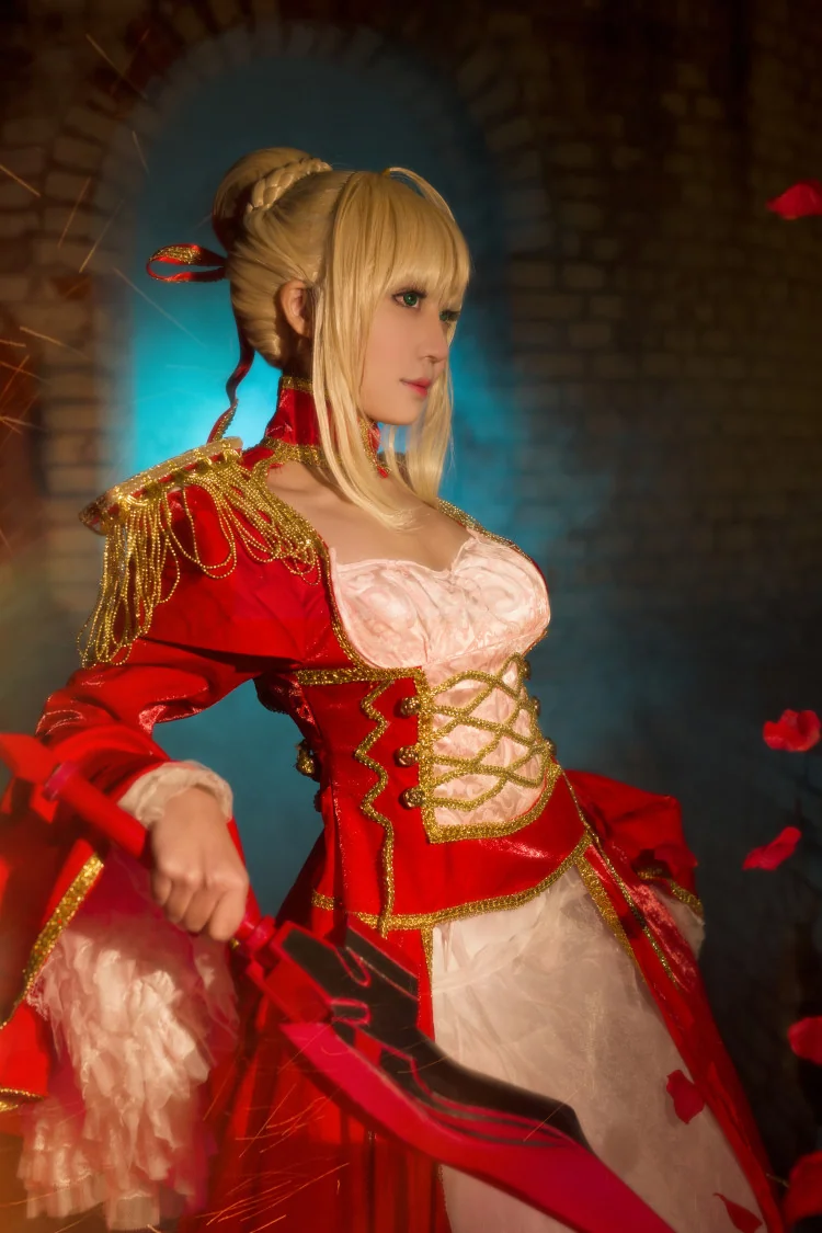 fate/grand order尼禄COS写真
