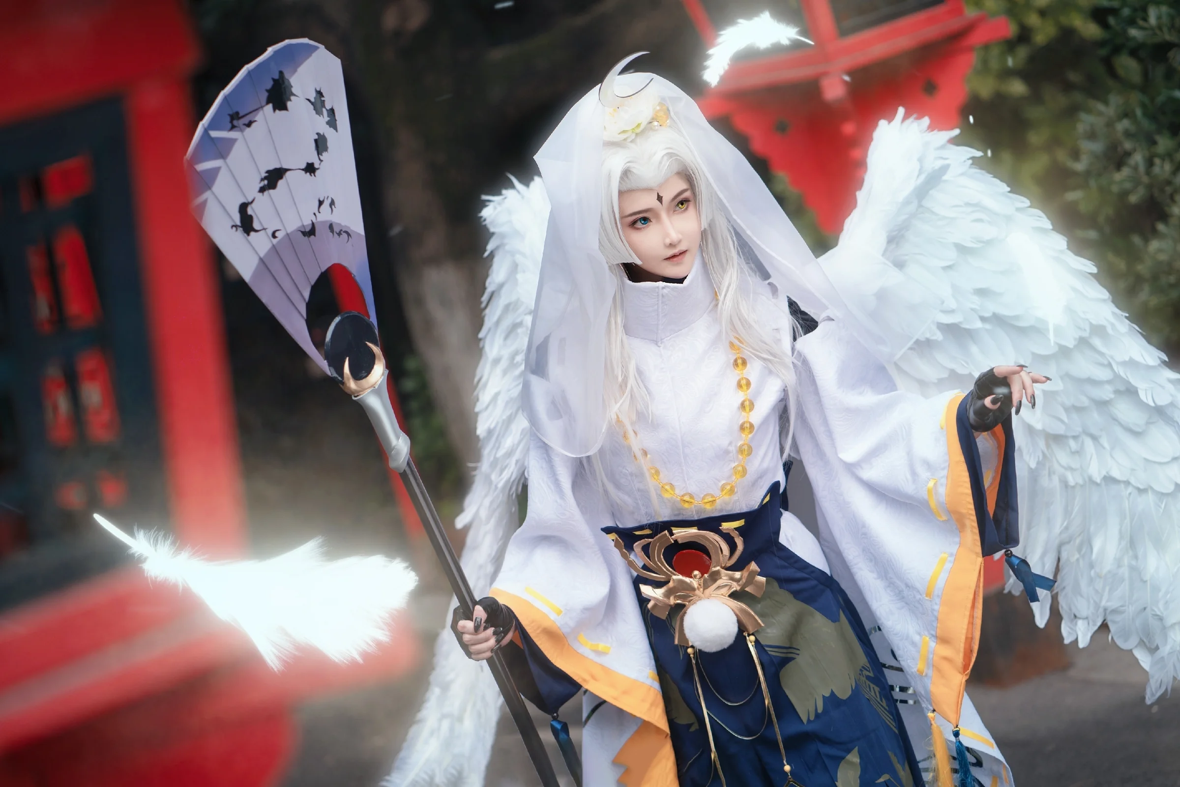 阴阳师 少羽大天狗COS写真