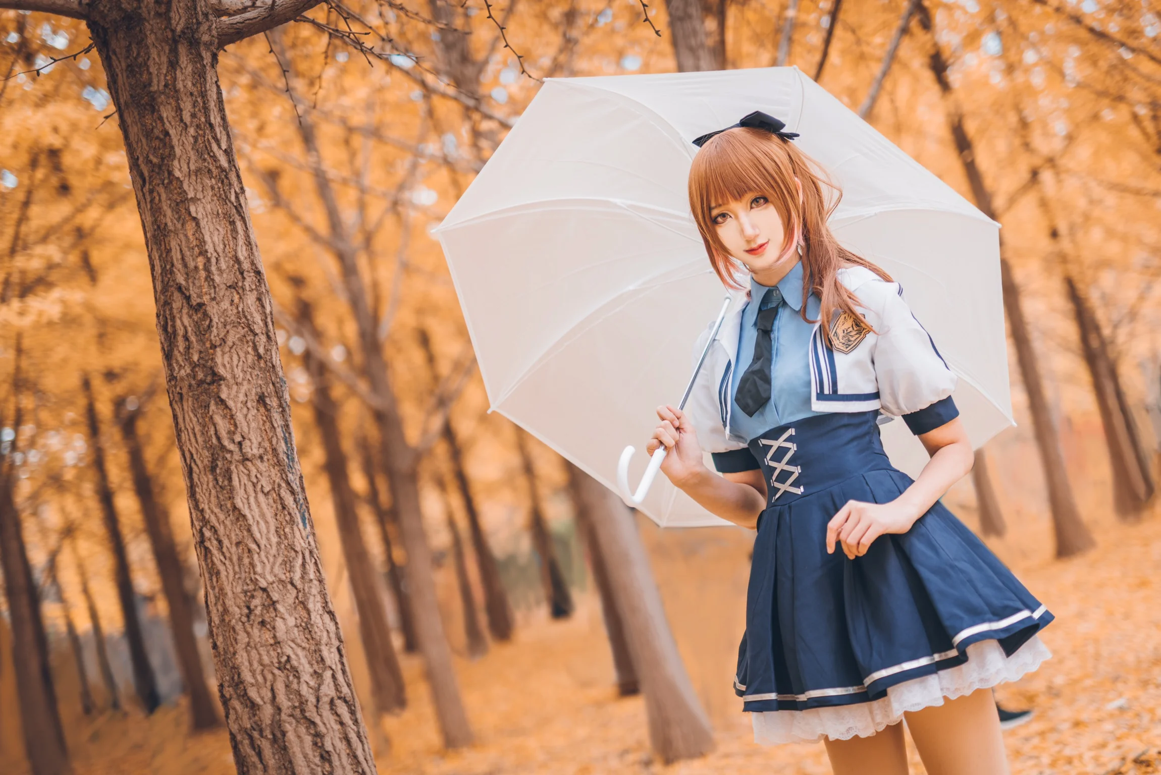 飞天小女警 恋与制作人 白起性转COS写真