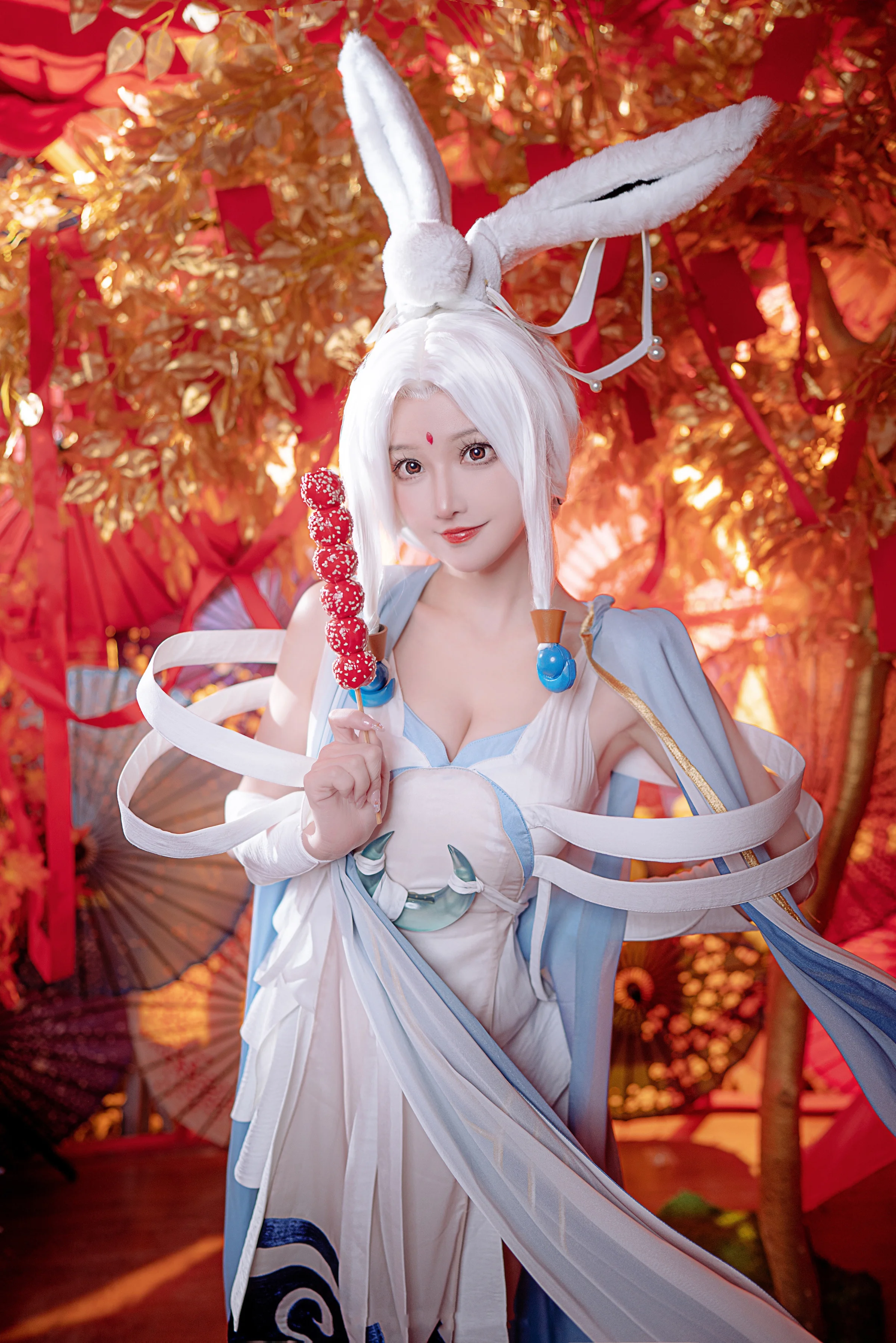 《神仙道3》广寒仙子COS写真