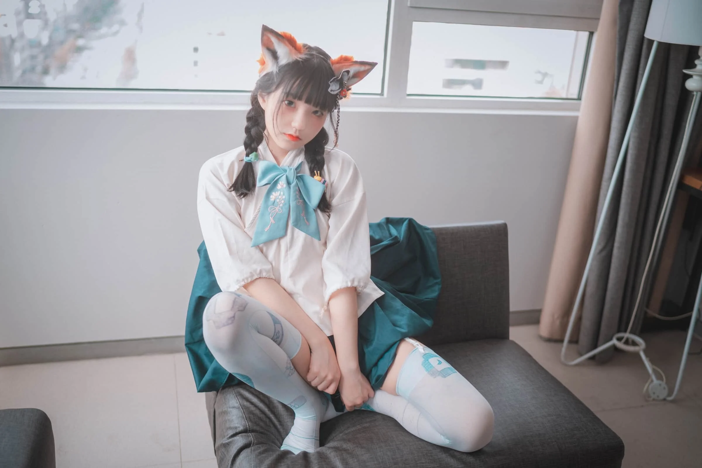 Jenny (정제니) – [DJAWA] Kitune in Hanfu [51P]｜高清图片集