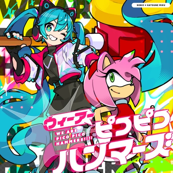 索尼克 × 初音未来音乐合作企划公布单曲「Jet Black」｜高清图片集