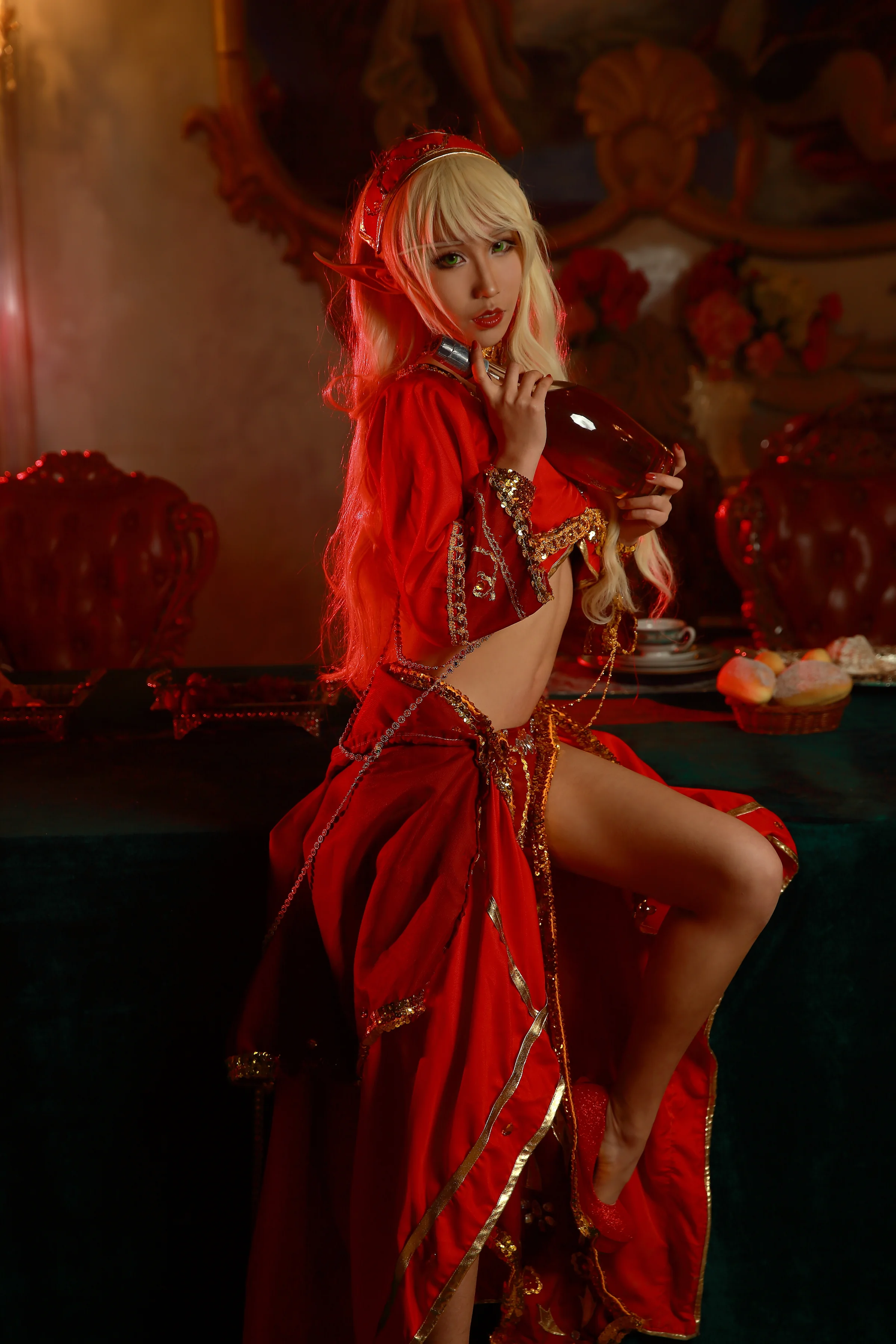 魔兽世界血精灵COS写真