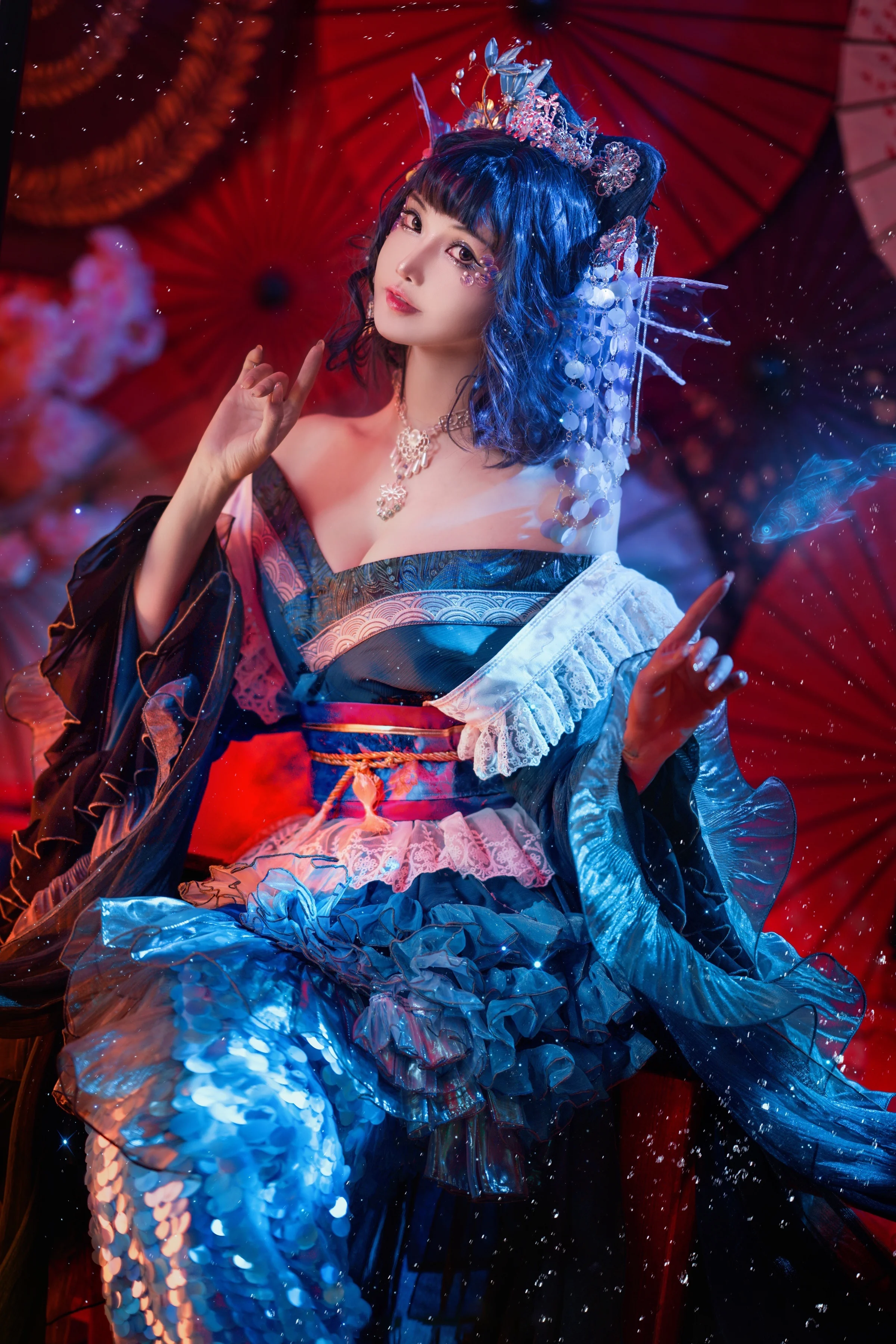 《东方归言录》若鹭姬COS写真