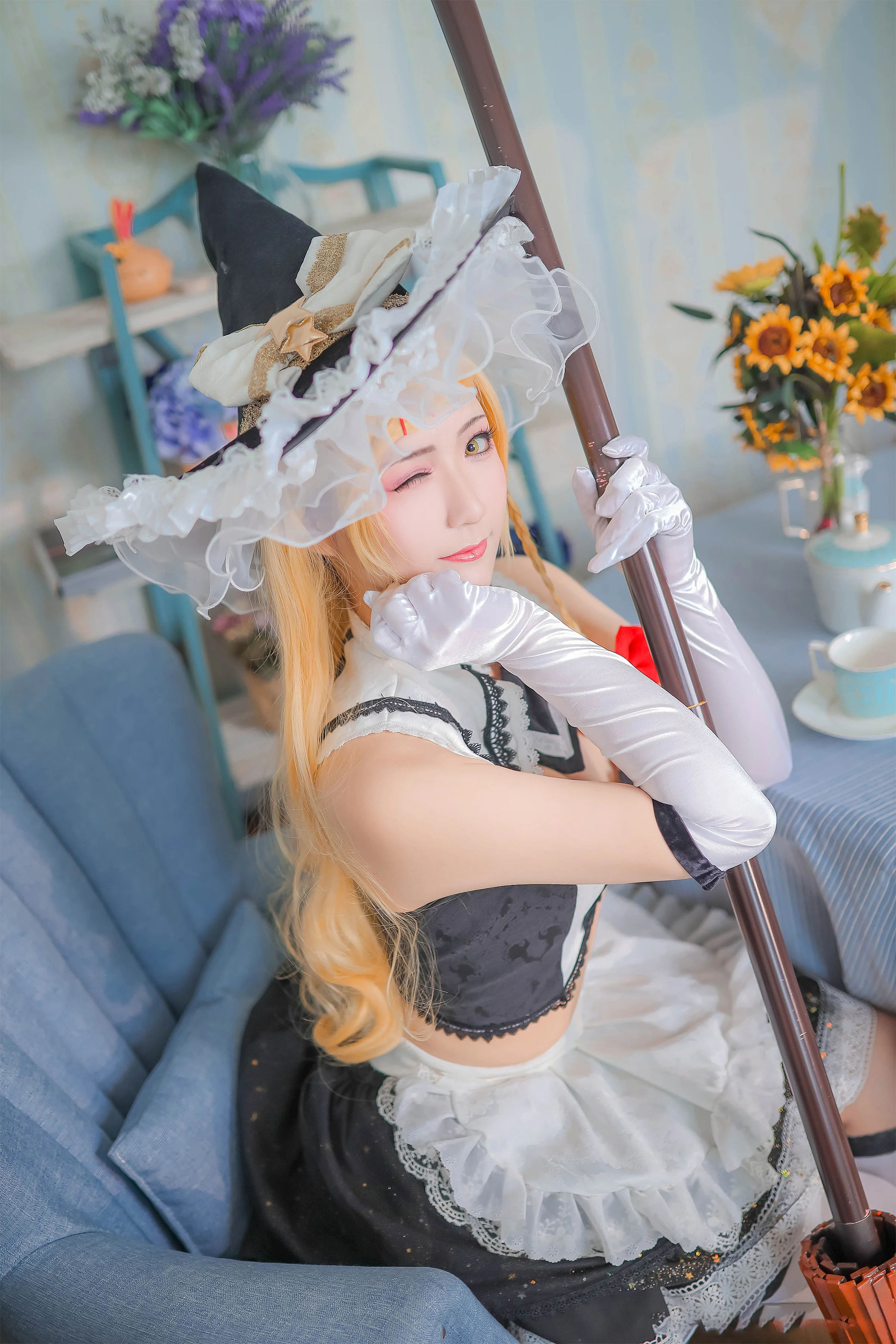 东方同人 雾雨魔理沙COS写真