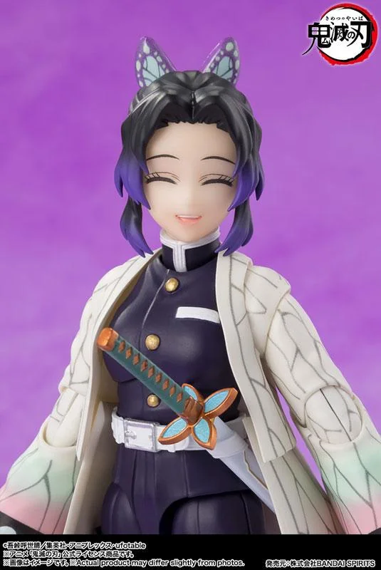BANDAI SPIRITS推出《鬼灭之刃》胡蝶忍模型9月发售｜高清图片集