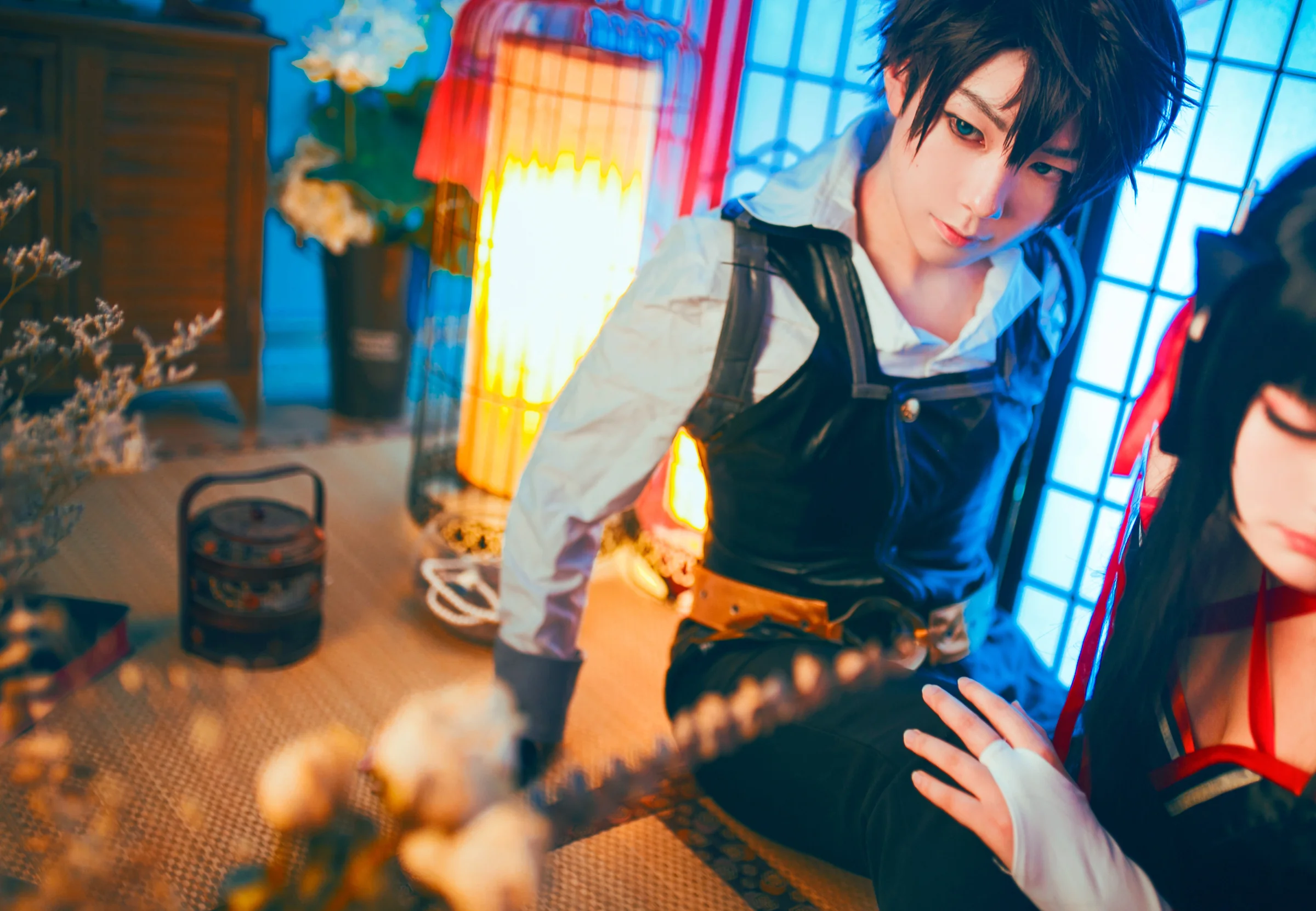 技巧少女不会受伤 夜夜COS写真，我会一直陪你，直到世界尽头