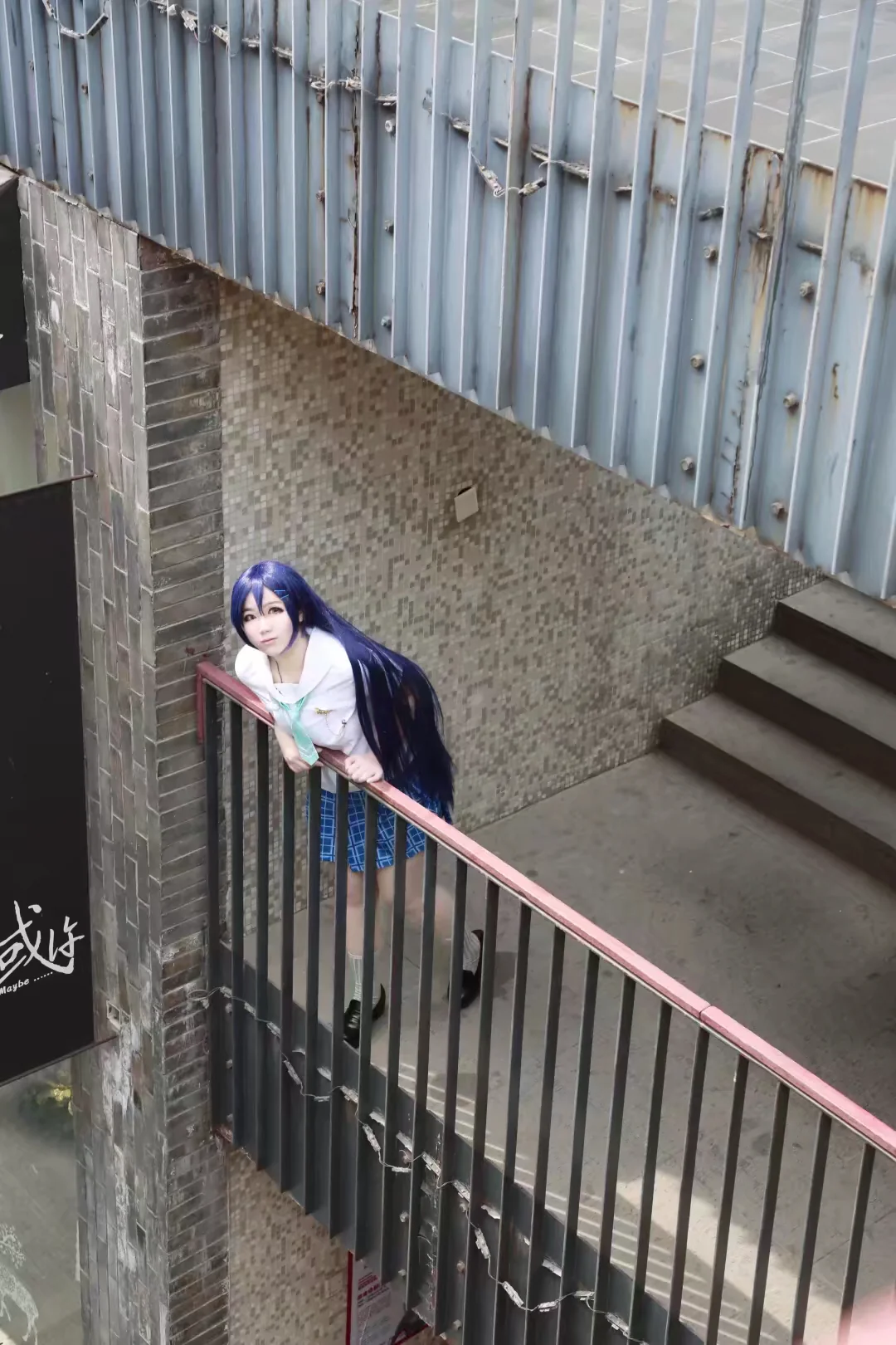 Lovelive！园田海未海军未觉醒COS写真