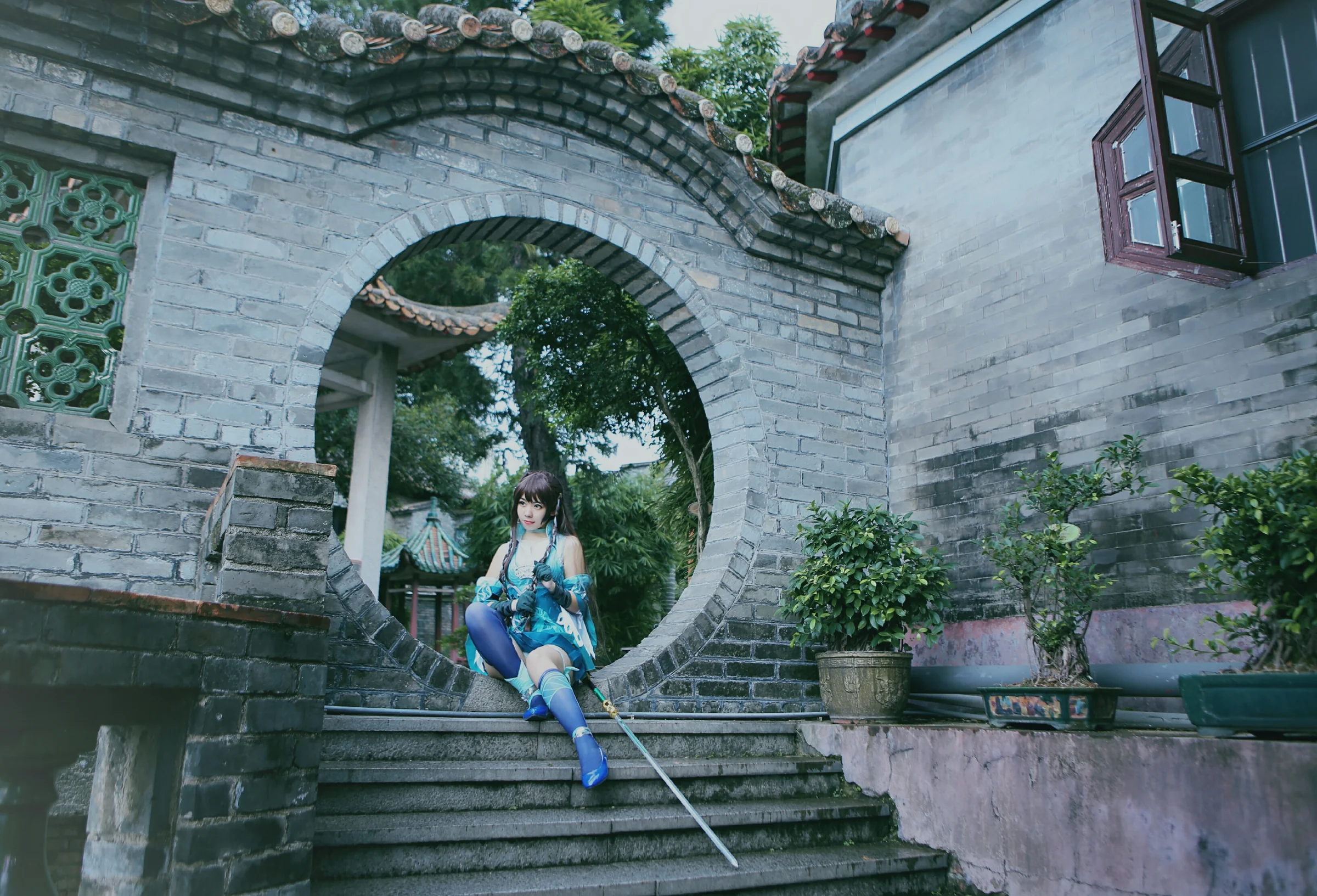 梦间集越女剑COS写真