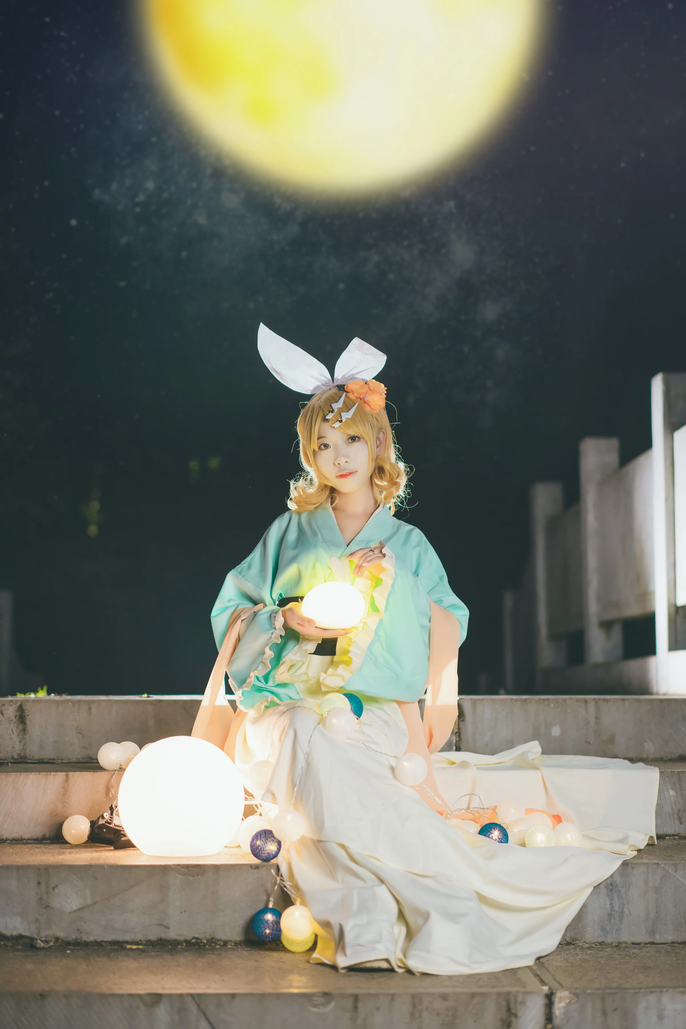 VOCALOID 镜音铃COS写真