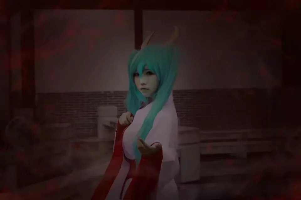 miku百鬼夜行COS写真