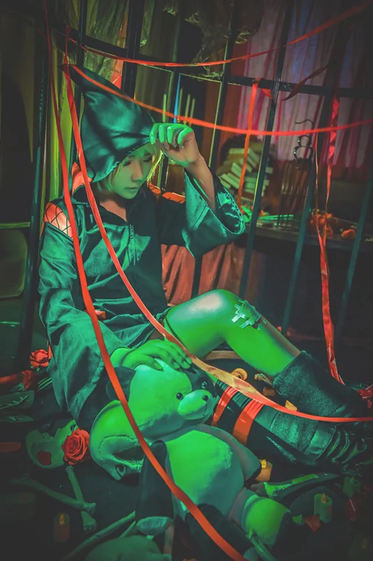 东京泰迪熊镜音连COS写真
