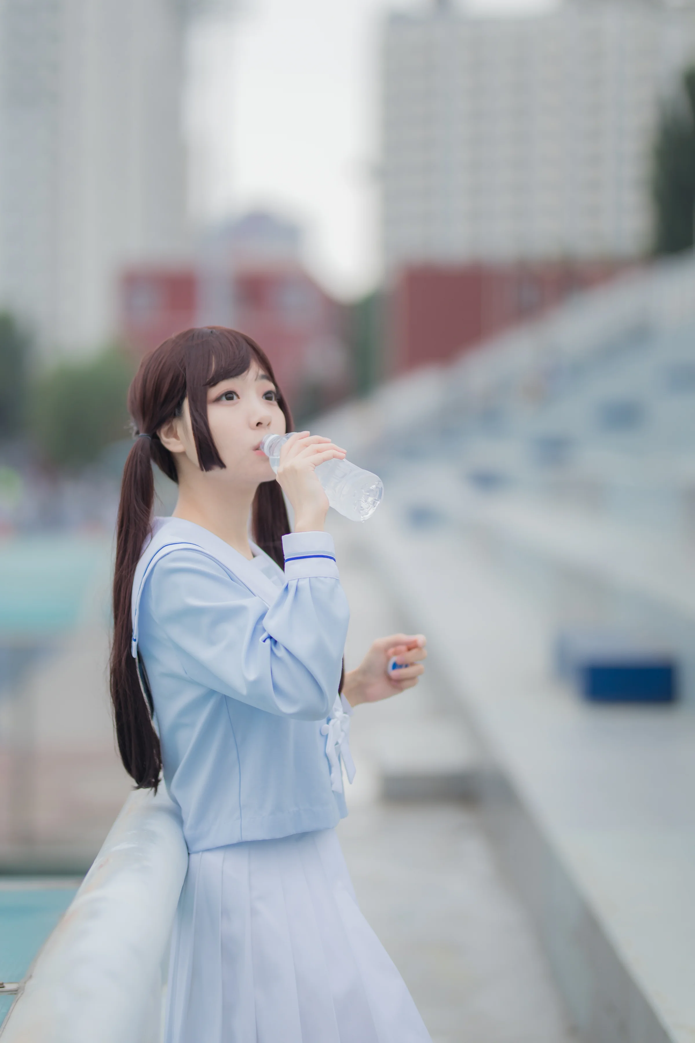 水色爱丽丝 JK制服｜高清图片集