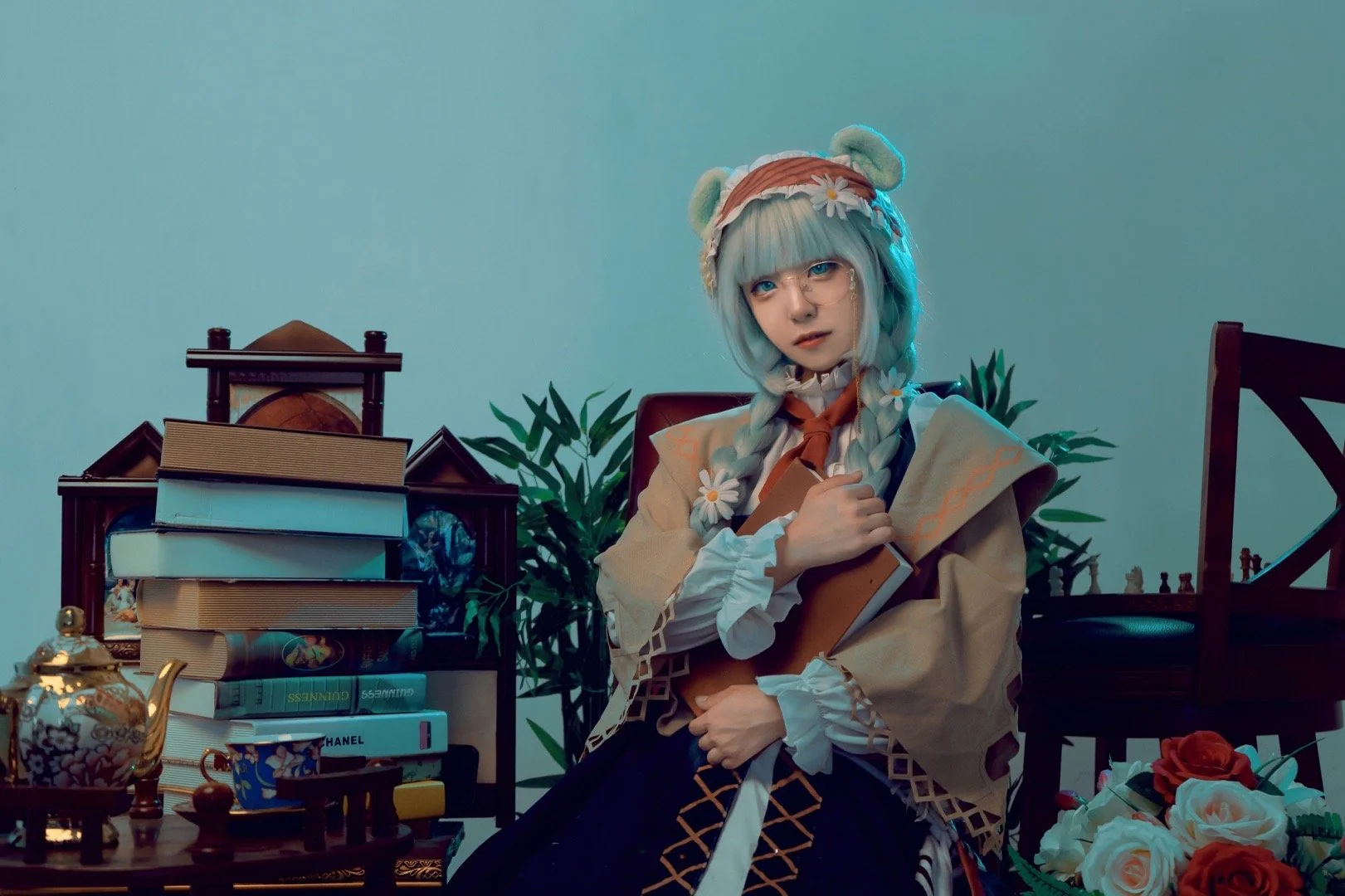 《明日方舟》真理COS写真