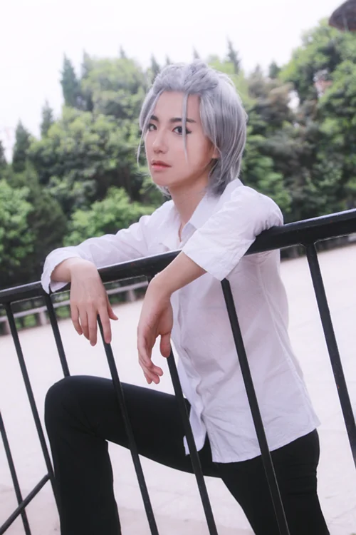 他是女高中生崔江坤（郑哈娜）COS写真