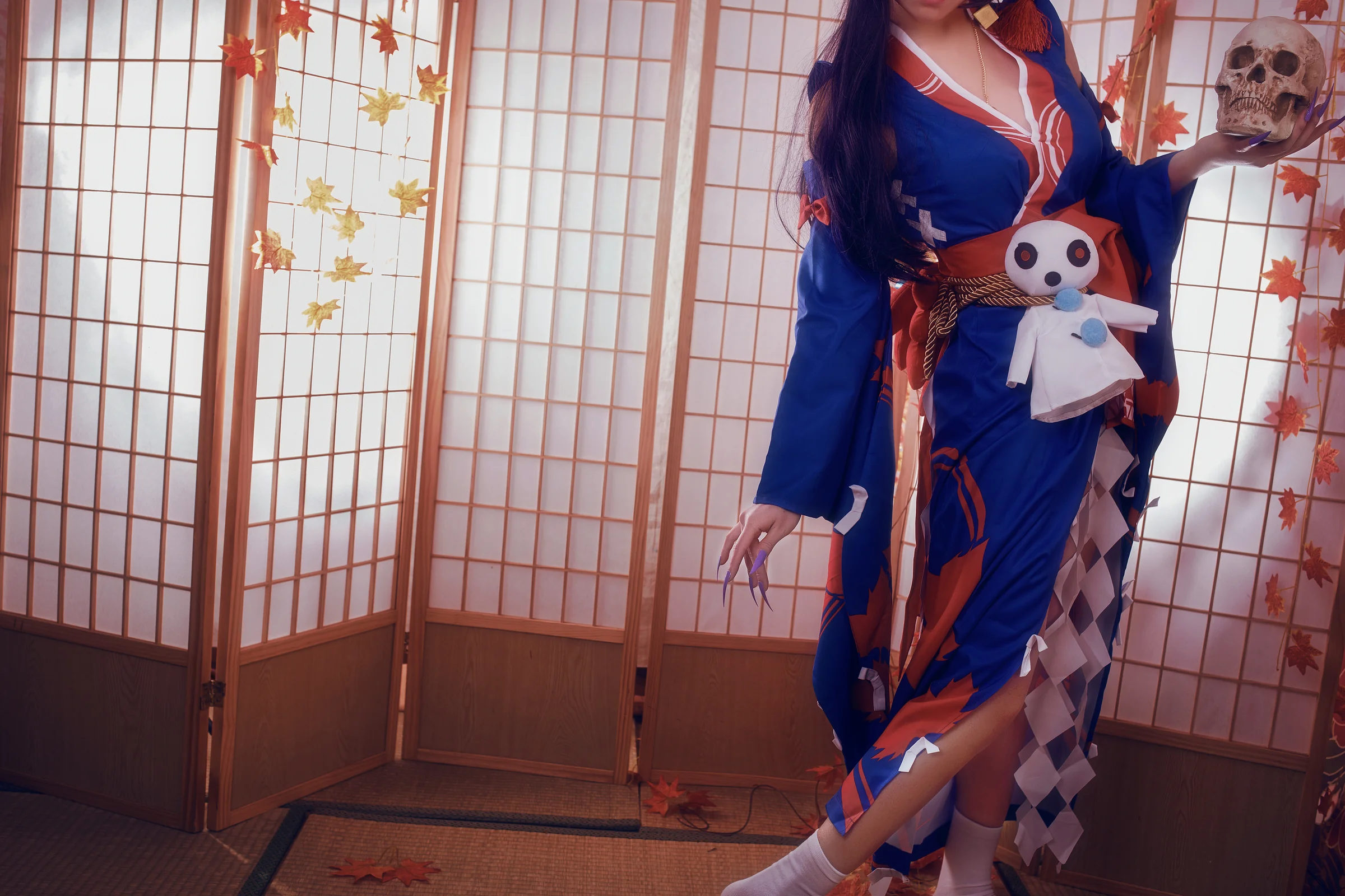 阴阳师手游鬼女红叶＆安倍晴明COS写真
