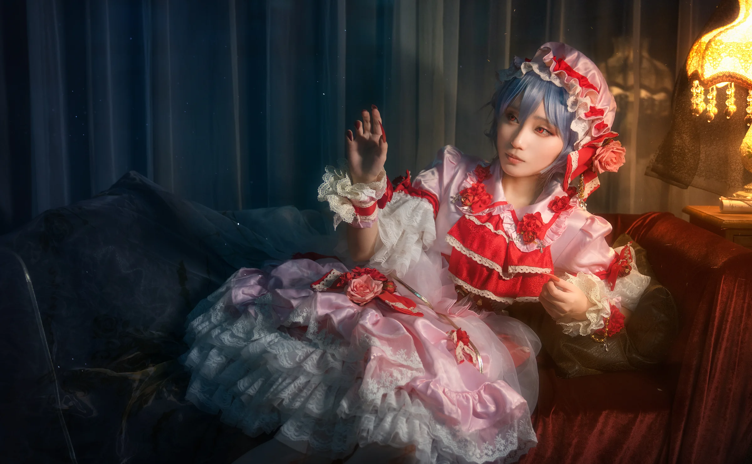 东方project红魔组蕾米莉亚 十六夜咲夜 COS写真