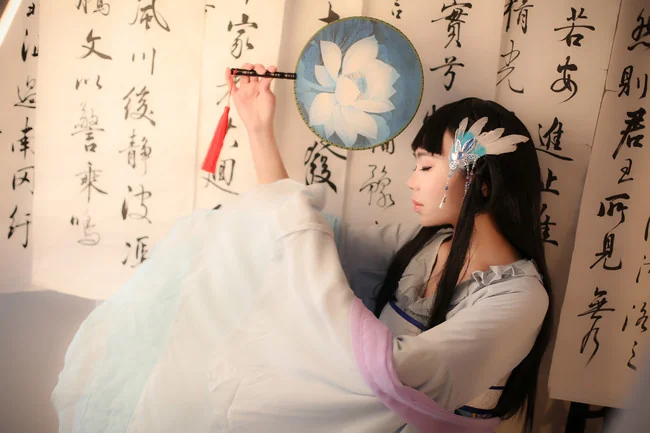 奇迹暖暖《汉桥女》-夕夜迢迢 COS写真