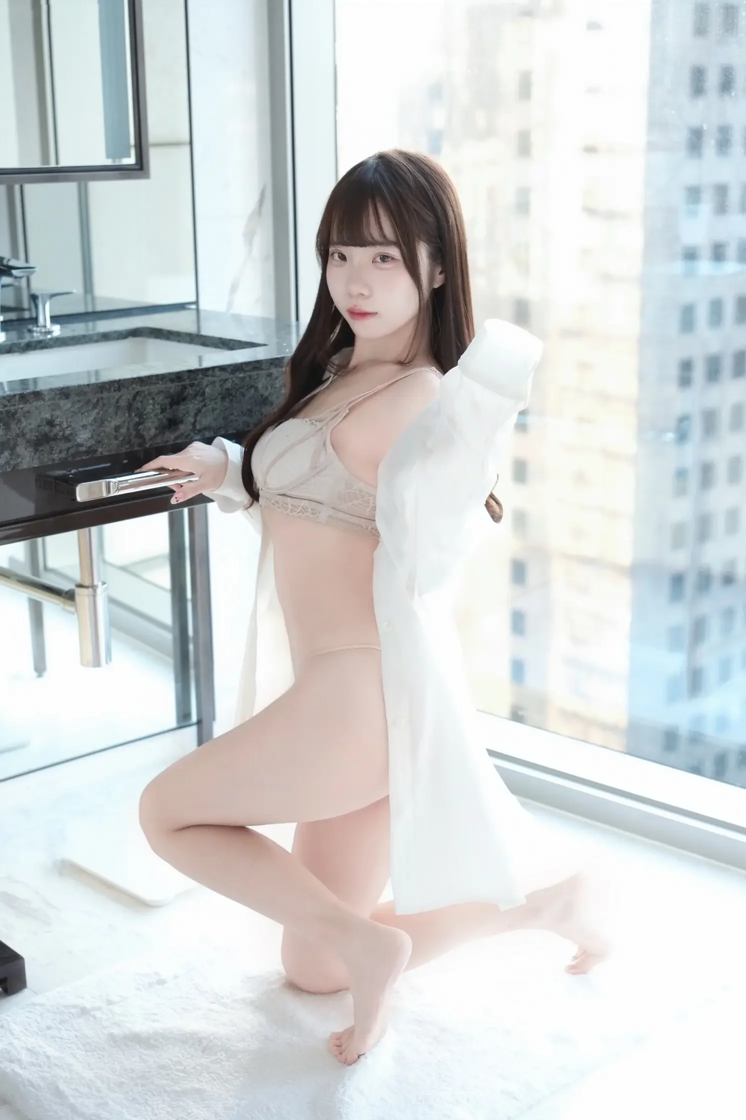可可小白兔 – 清纯邻居女孩的秘密｜高清图片集