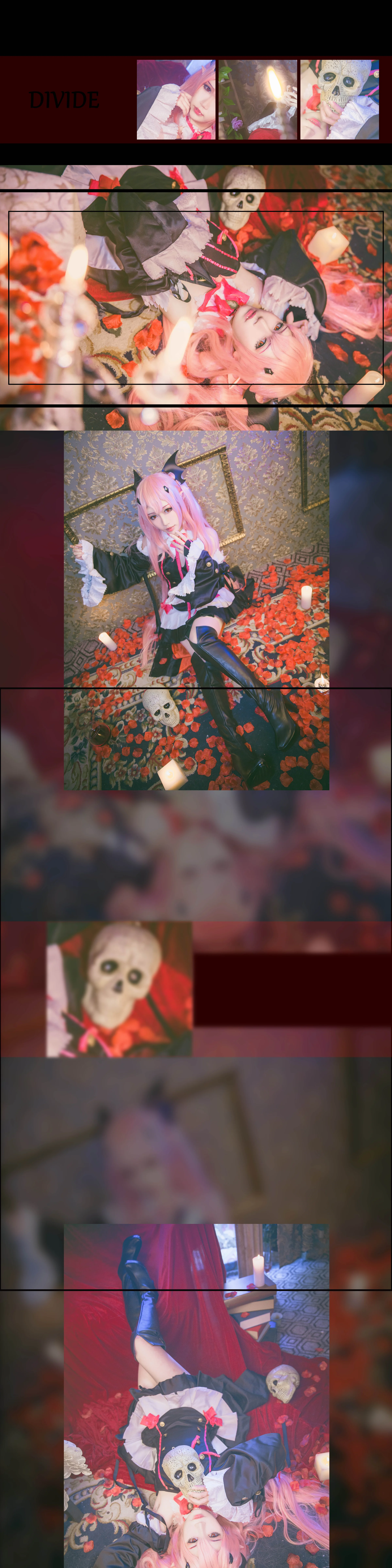 克鲁鲁·采佩西COS写真 喝下我的血，你就不再是人类了