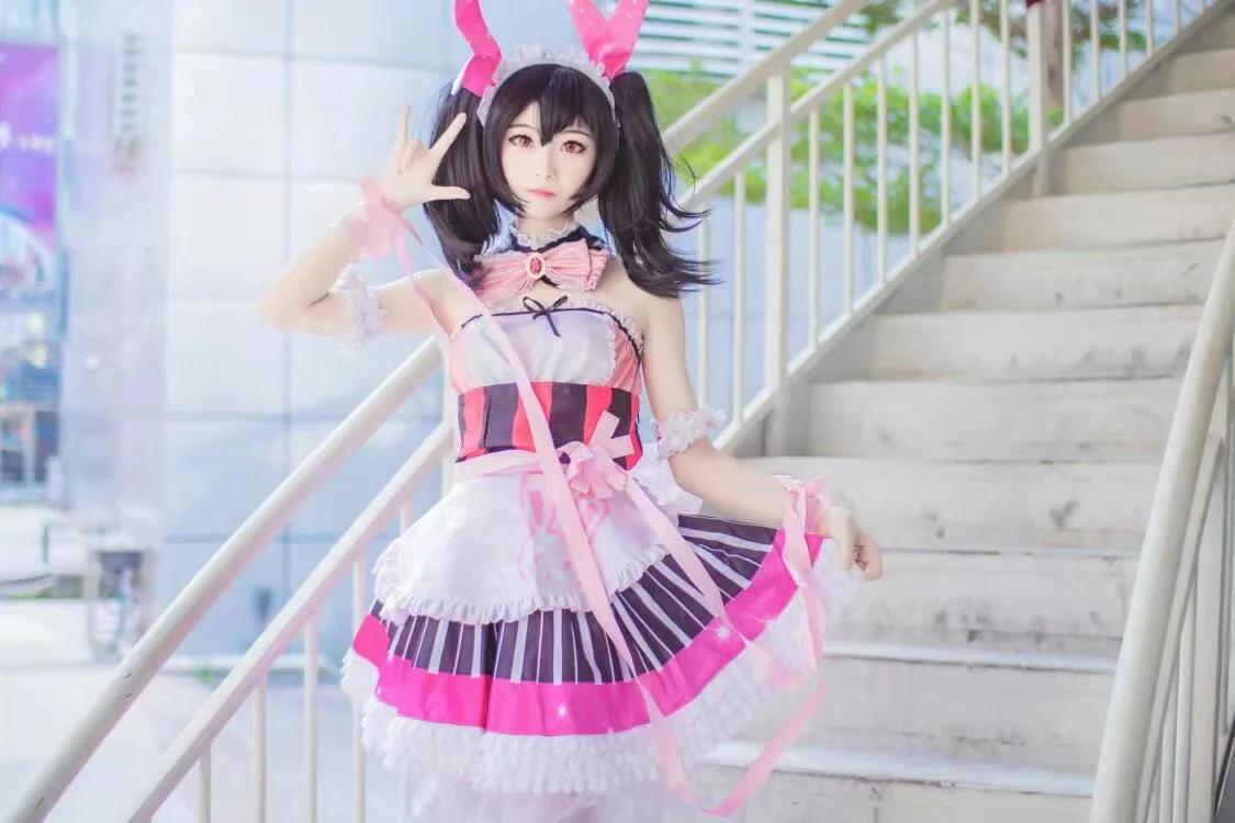lovelive妮可情人节女仆COS写真