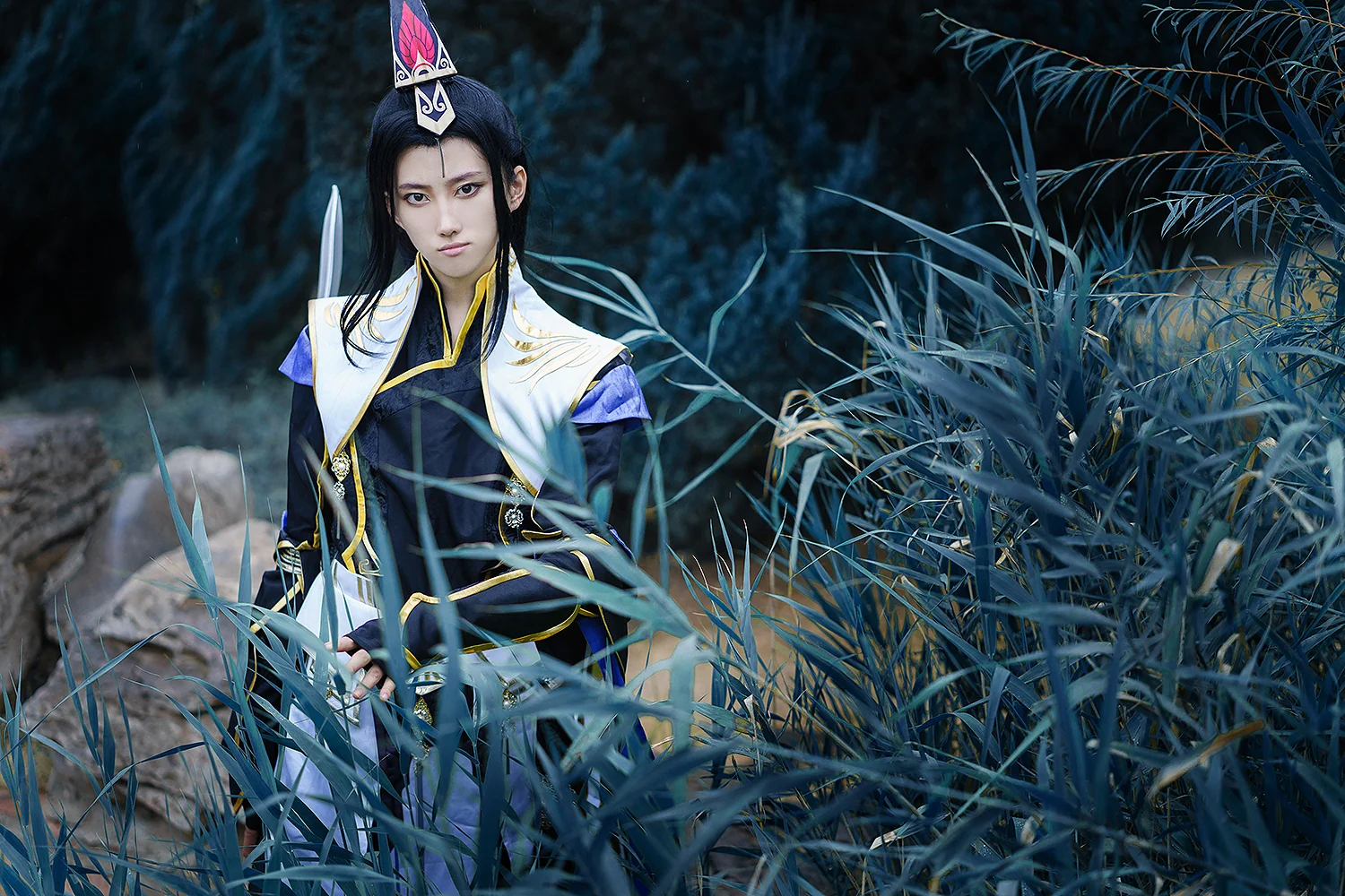 剑侠情缘网络版三秦风道长COS写真