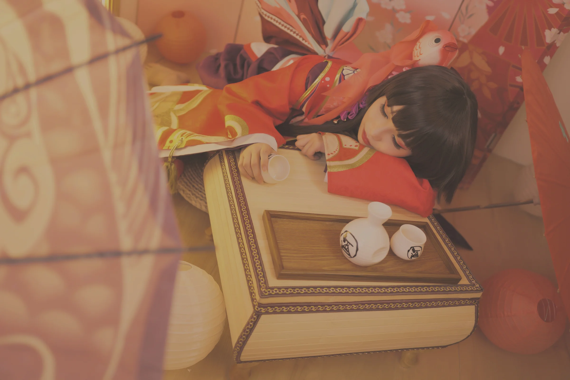 阴阳师神乐COS写真
