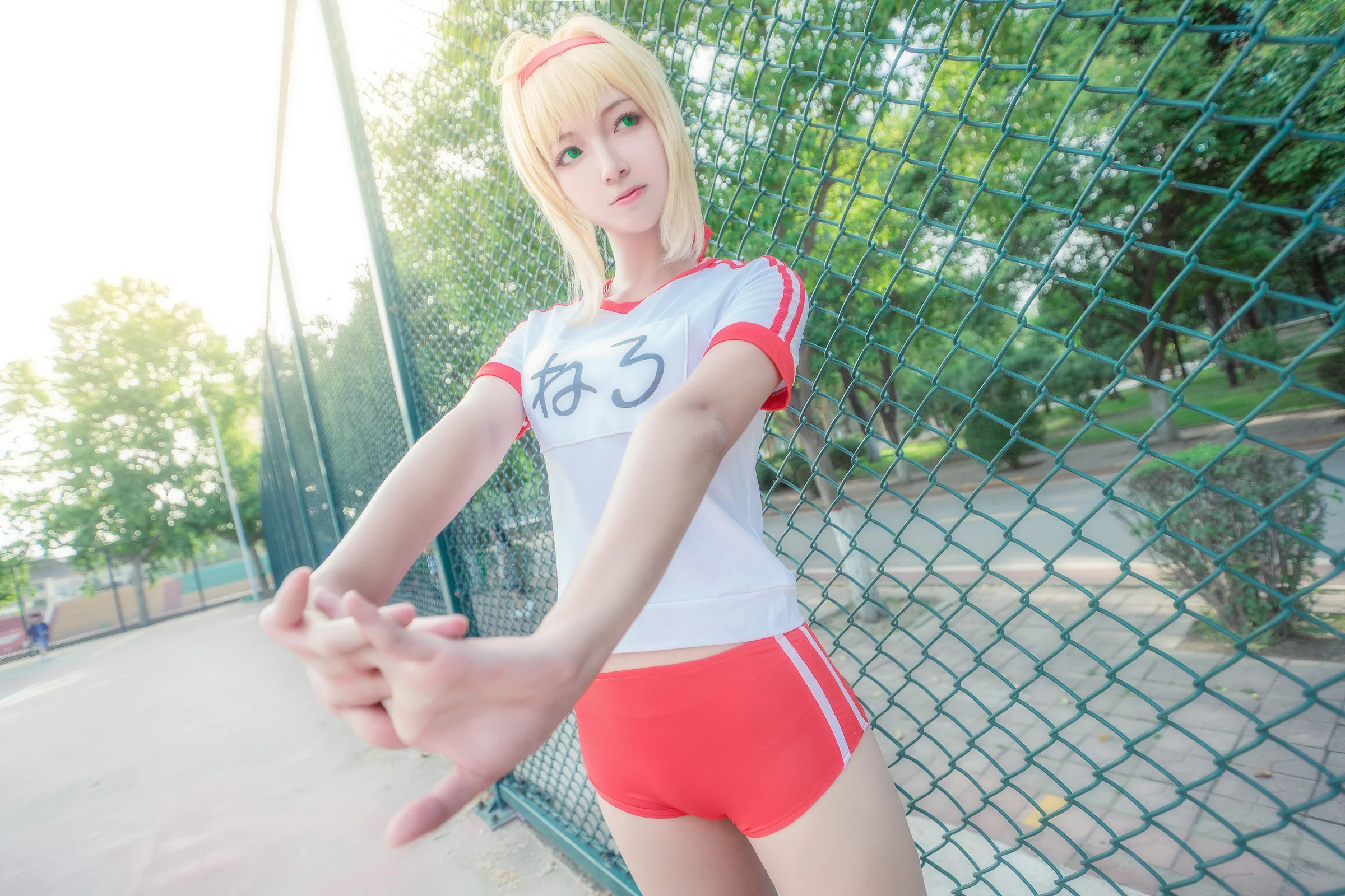 fgo 尼禄体操服COS写真
