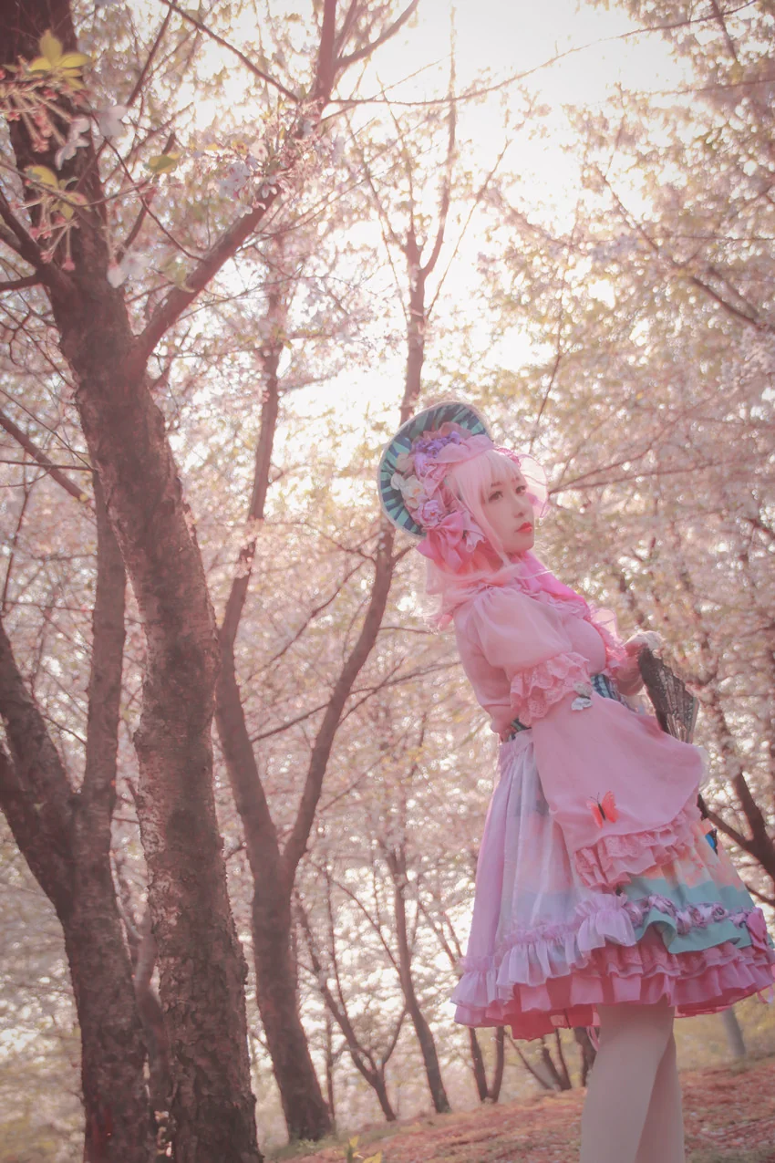 东方project 西行寺幽幽子COS写真