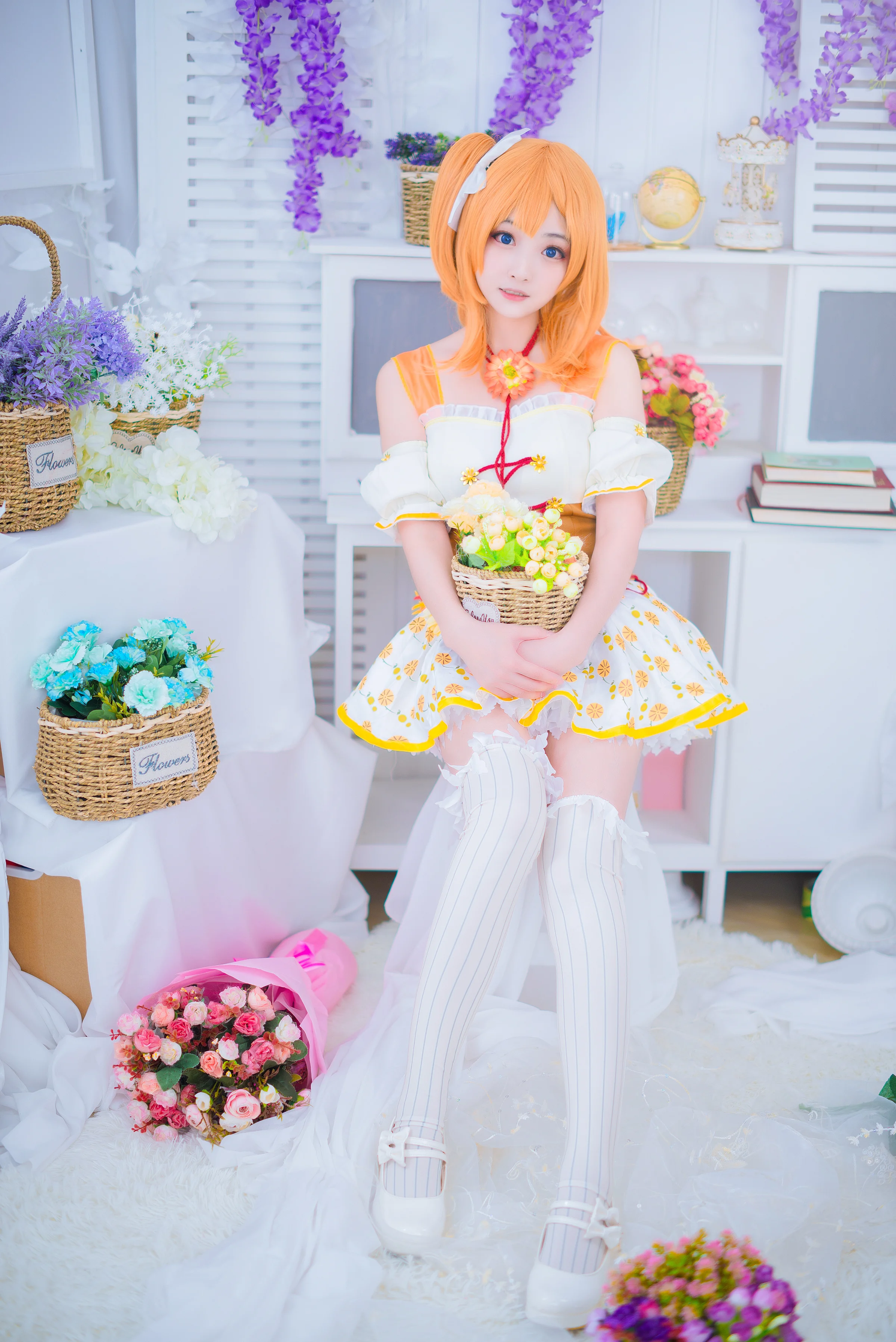 高坂穗乃果 花精灵果COS写真