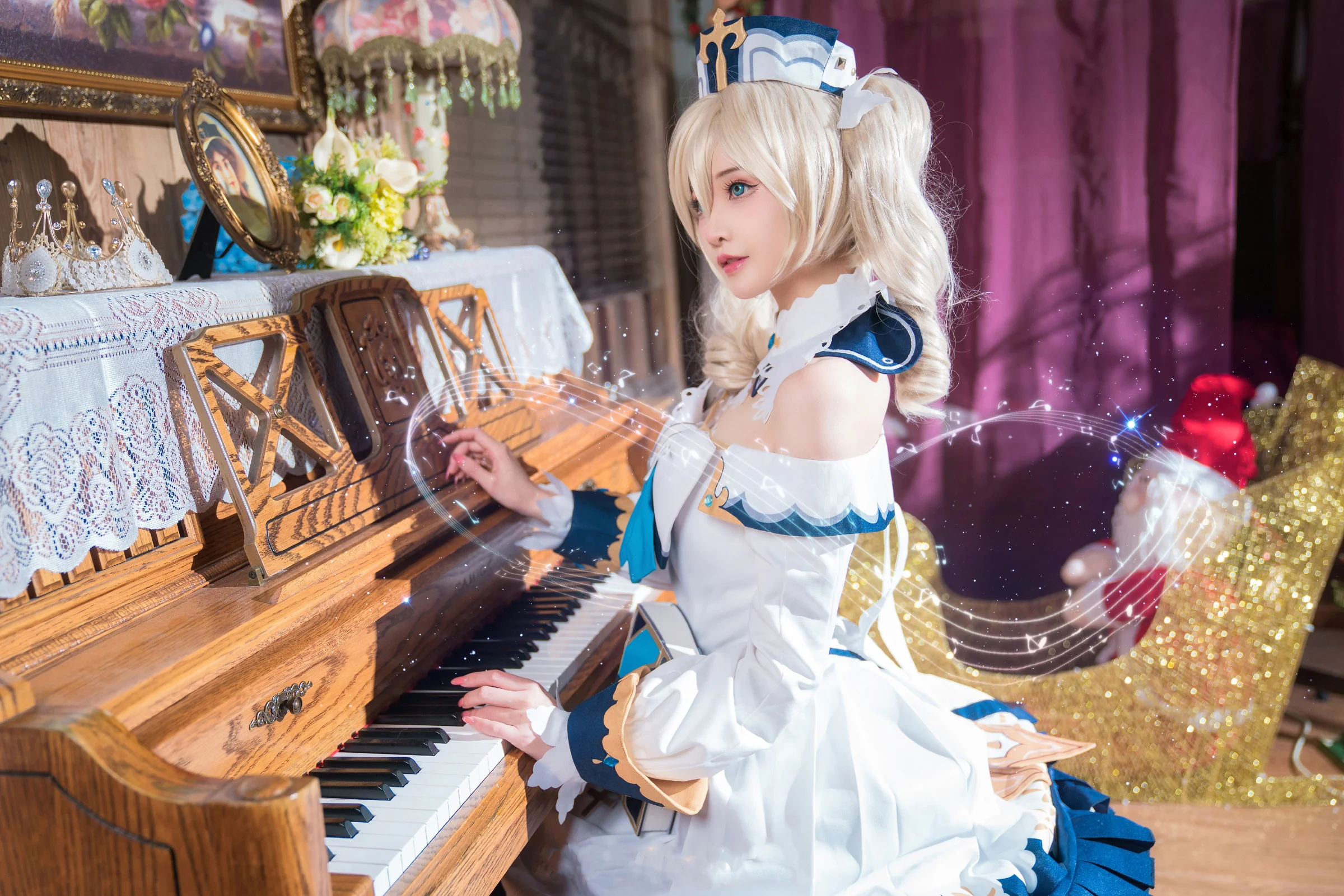 原神 芭芭拉COS写真