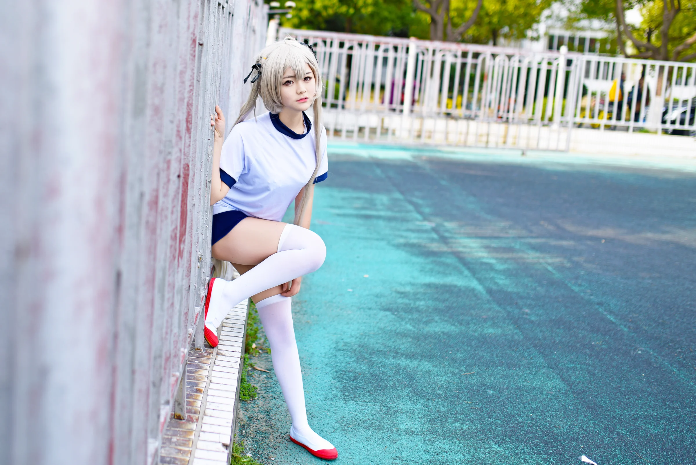 穹妹体操服COS写真
