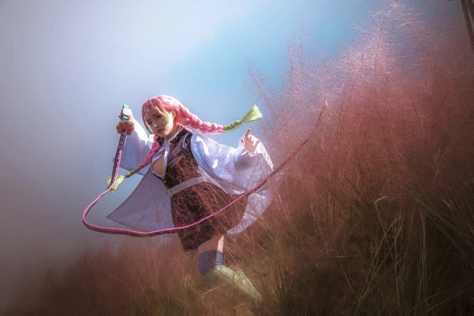鬼灭之刃 甘露寺蜜璃COS写真