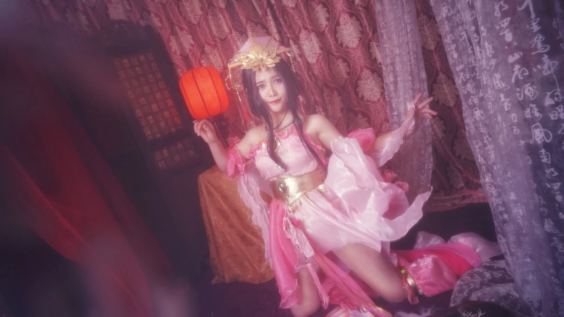 剑网三 七秀胧纱·蚩灵COS写真