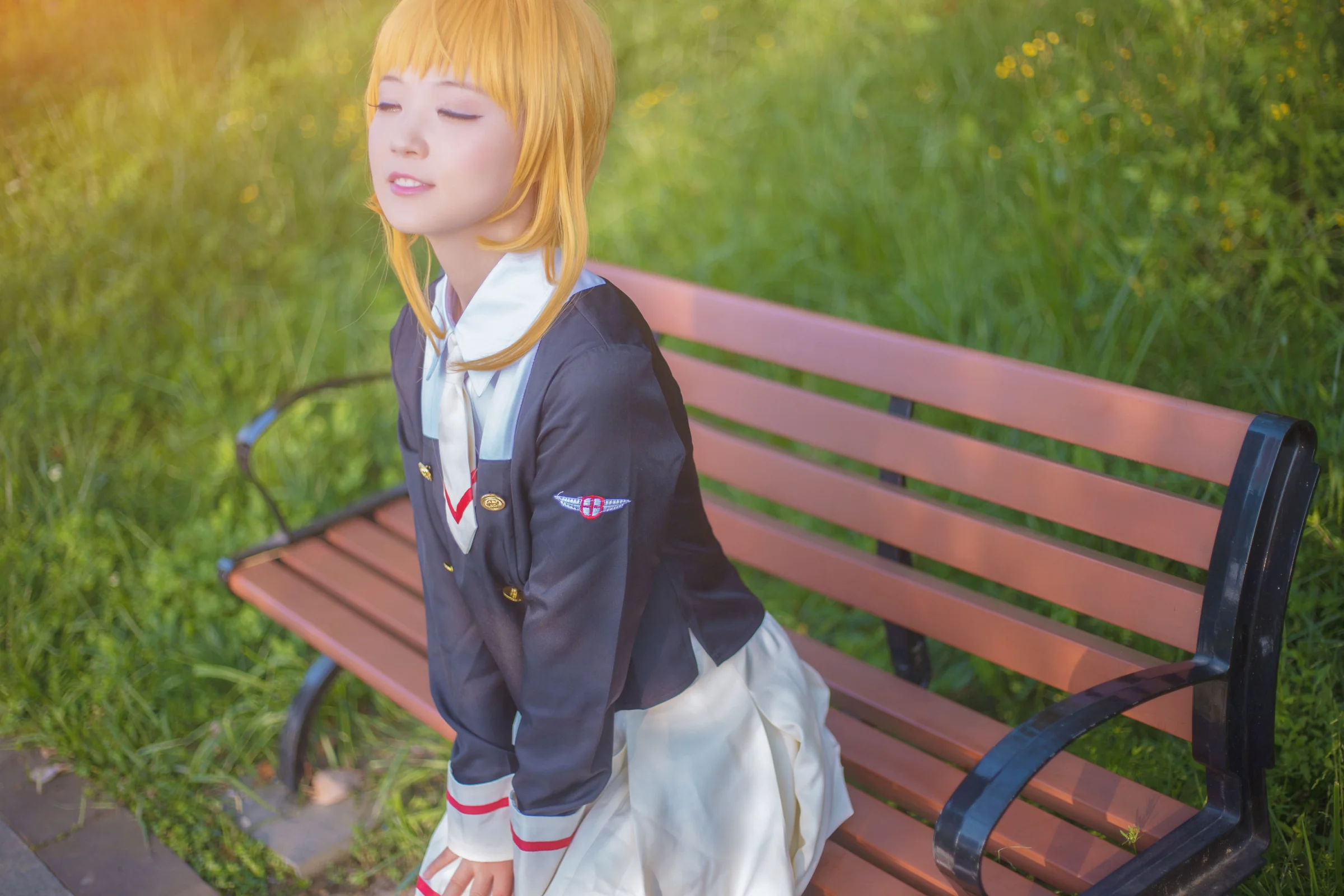 魔卡少女樱校服COS写真