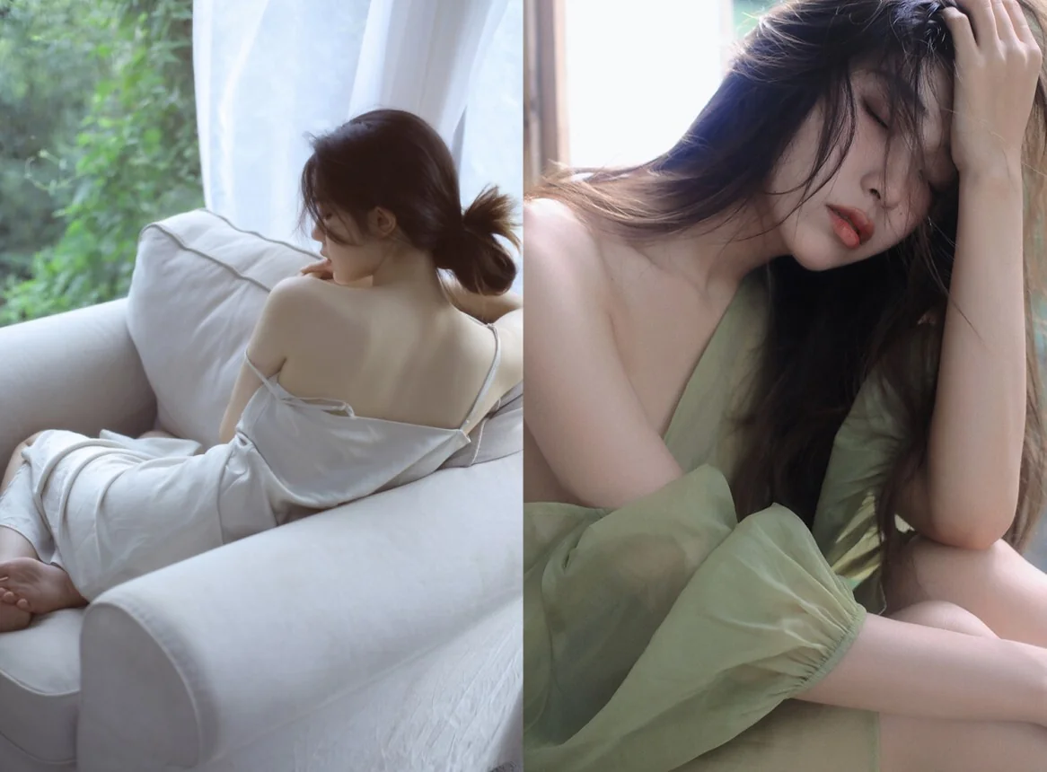 摄影博主@A-mu_: 性感写真52套合集