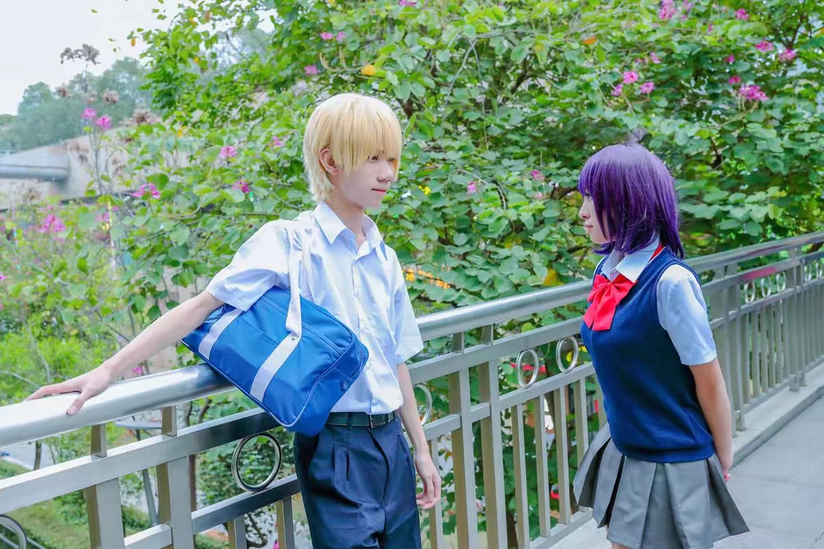 人渣的本愿 安乐冈花火COS写真