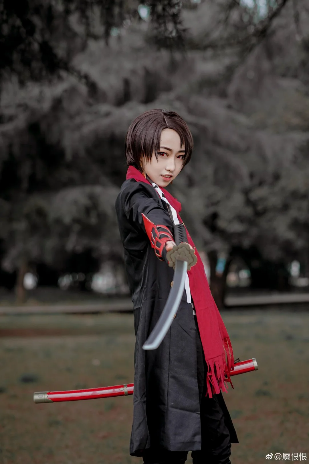刀剑乱舞 安定 清光COS写真