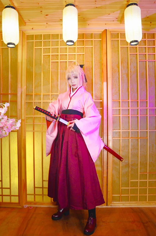 Fate/Grand Order 冲田总司COS写真