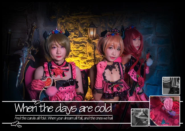 《Evil hide》－小恶魔觉醒全员COS写真
